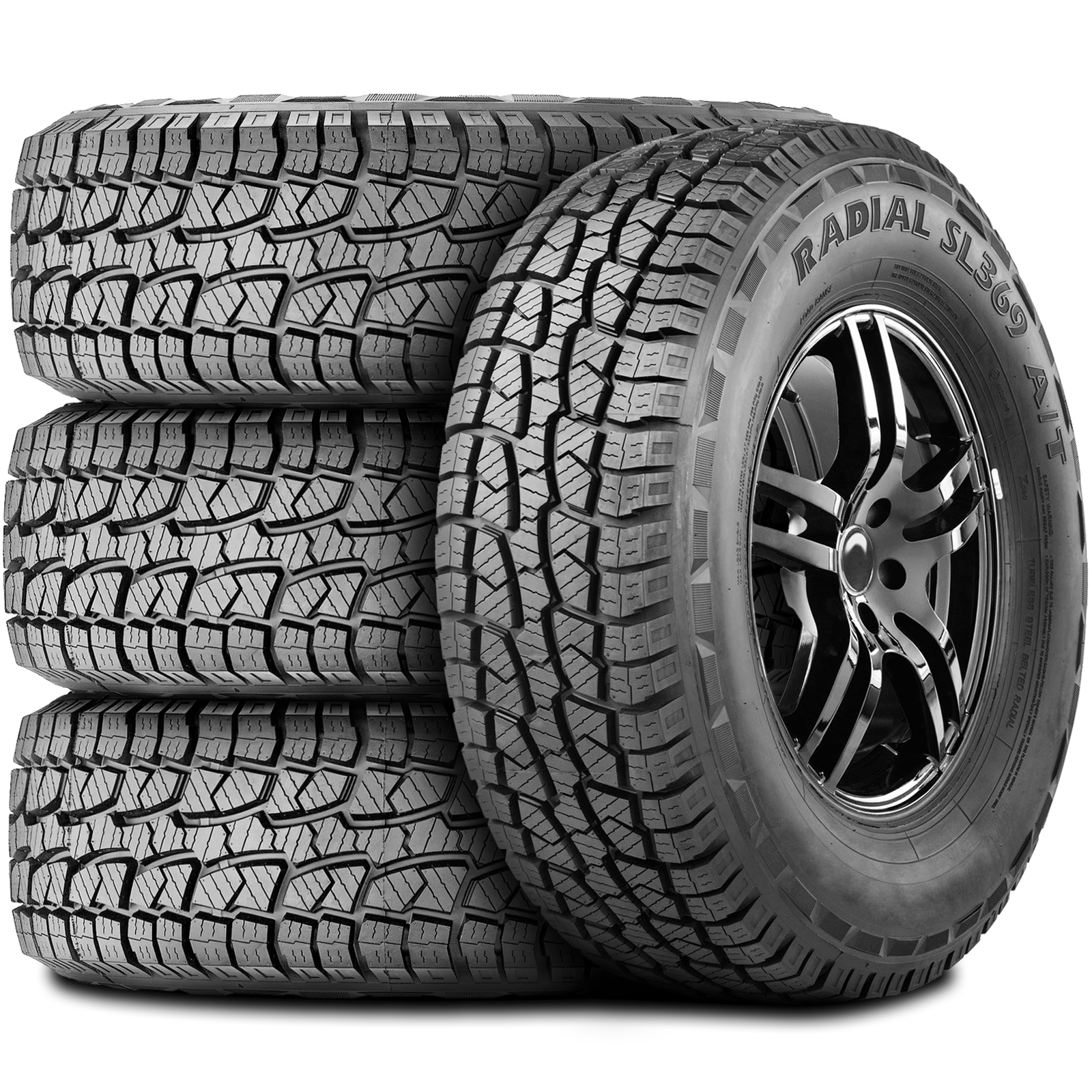 4 Tires Westlake Radial SL369 A/T LT 265/70R18 Load E 10 Ply AT All Terrain