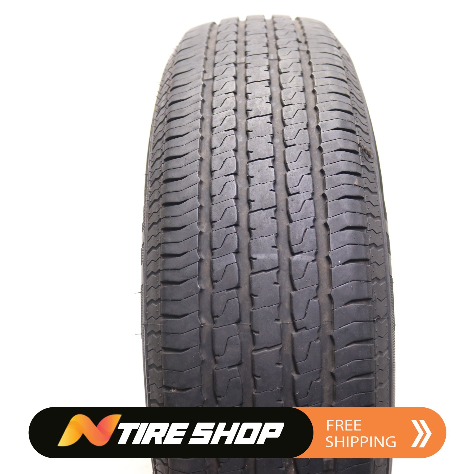 Set of 2 Used ST 205/75R14 Trailer King RST – 105/101M – 5.5/32 No Repairs