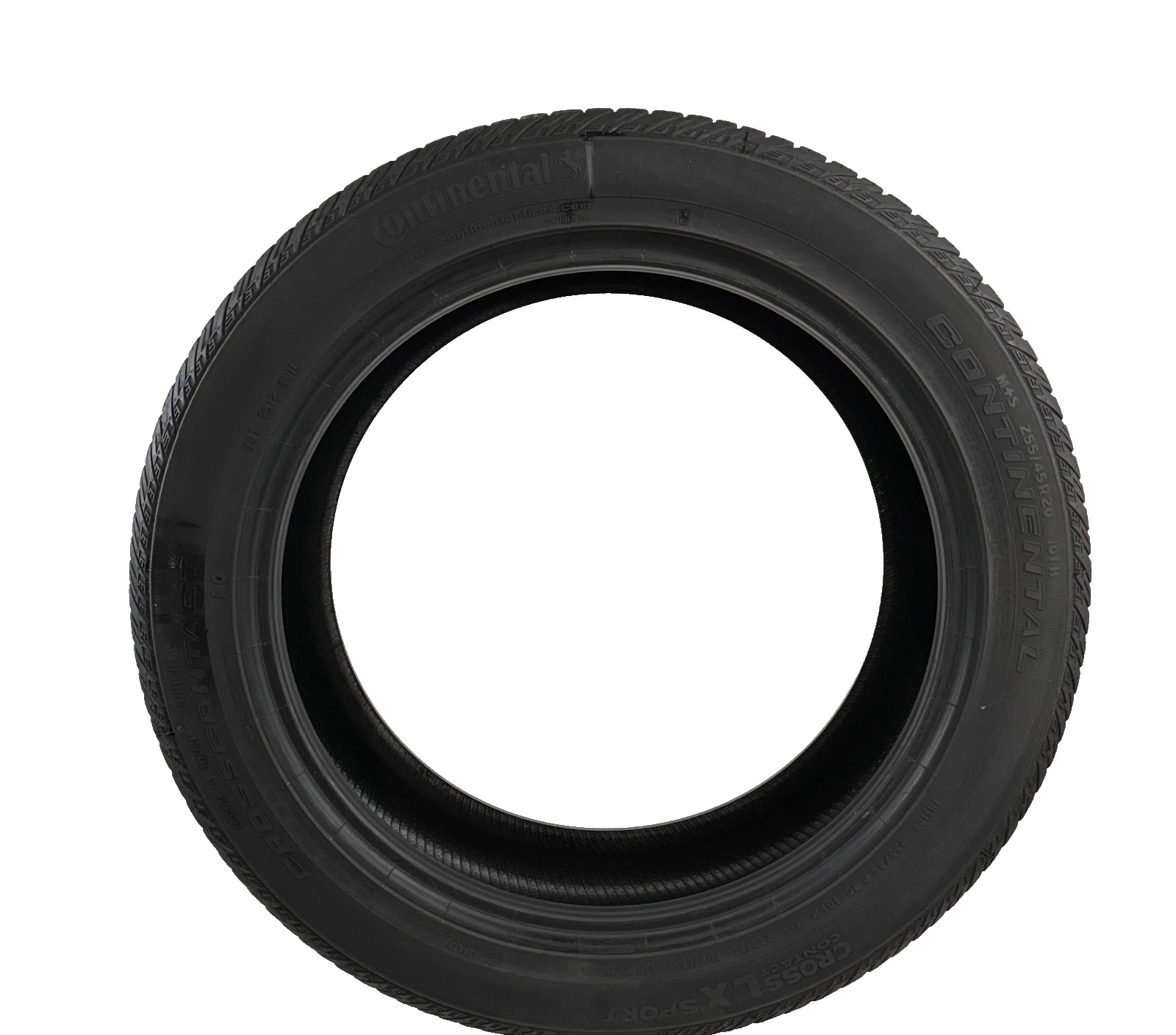 Used 255/45R20 Continental CrossContact LX Sport AO 101H 9/32 (DOT 24)