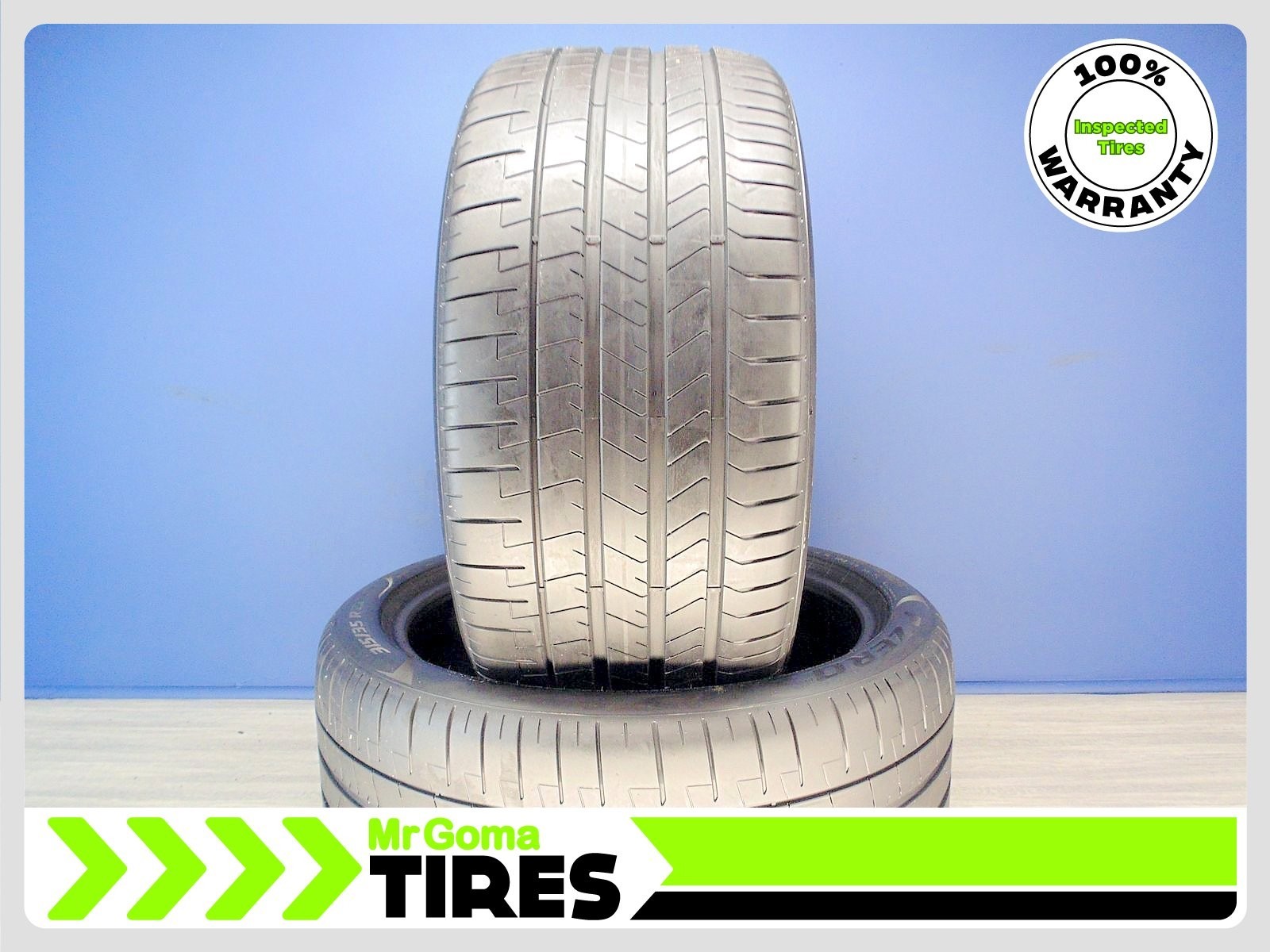 2 PIRELLI P ZERO PZ4 KS RFT RSC XL 315/35R22 USED TIRES 7.9/32 TREAD 3153522