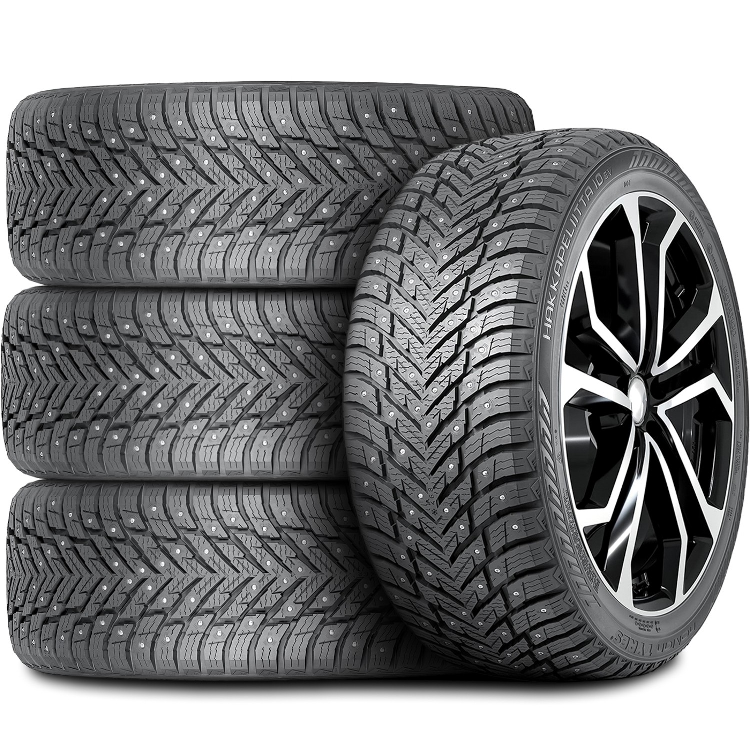 Tire Nokian Tyres Hakkapeliitta 10 EV Studded 245/45R20 103T XL Snow Winter