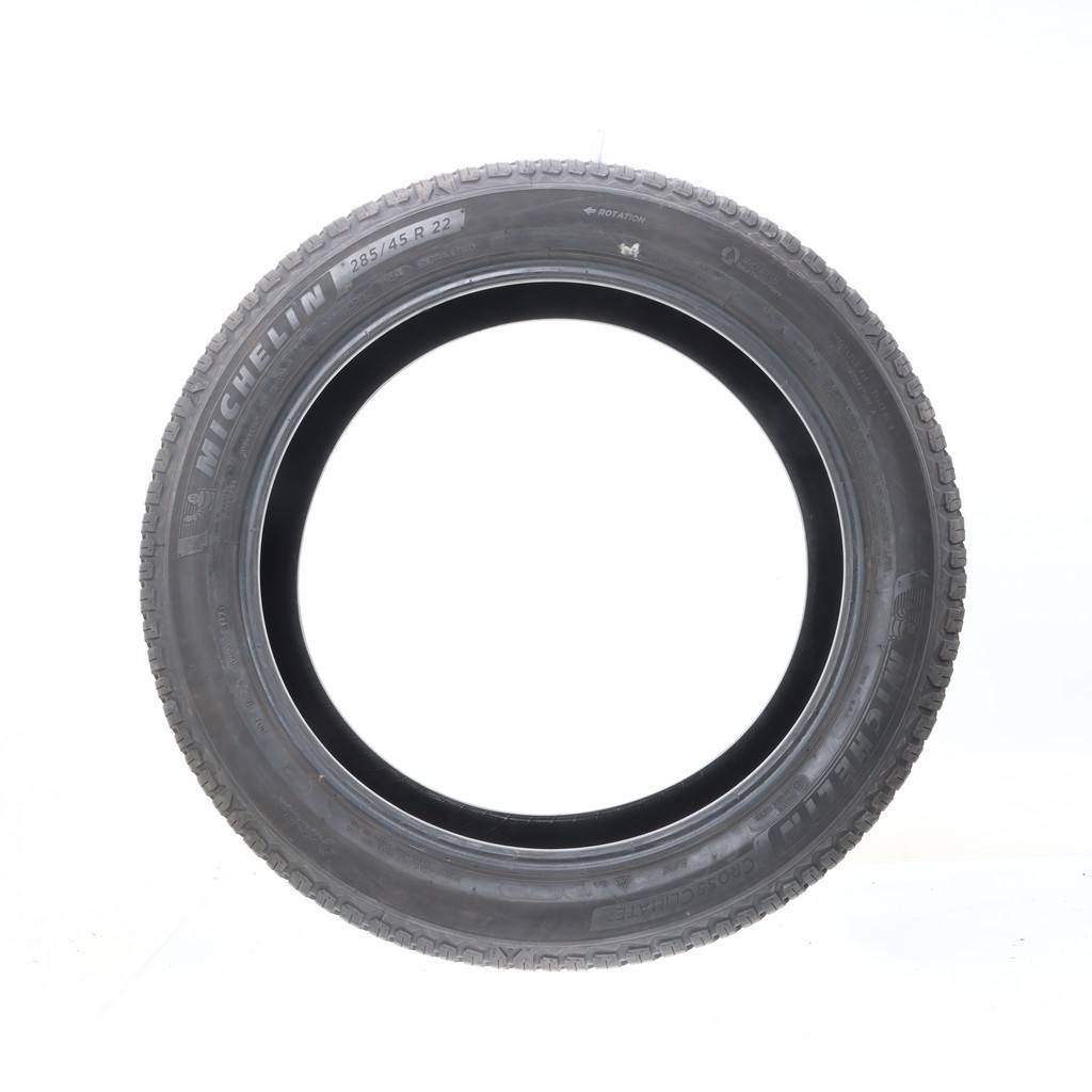 Set of (4) Used 285/45R22 Michelin CrossClimate 2 114H – 8.5-9.5/32
