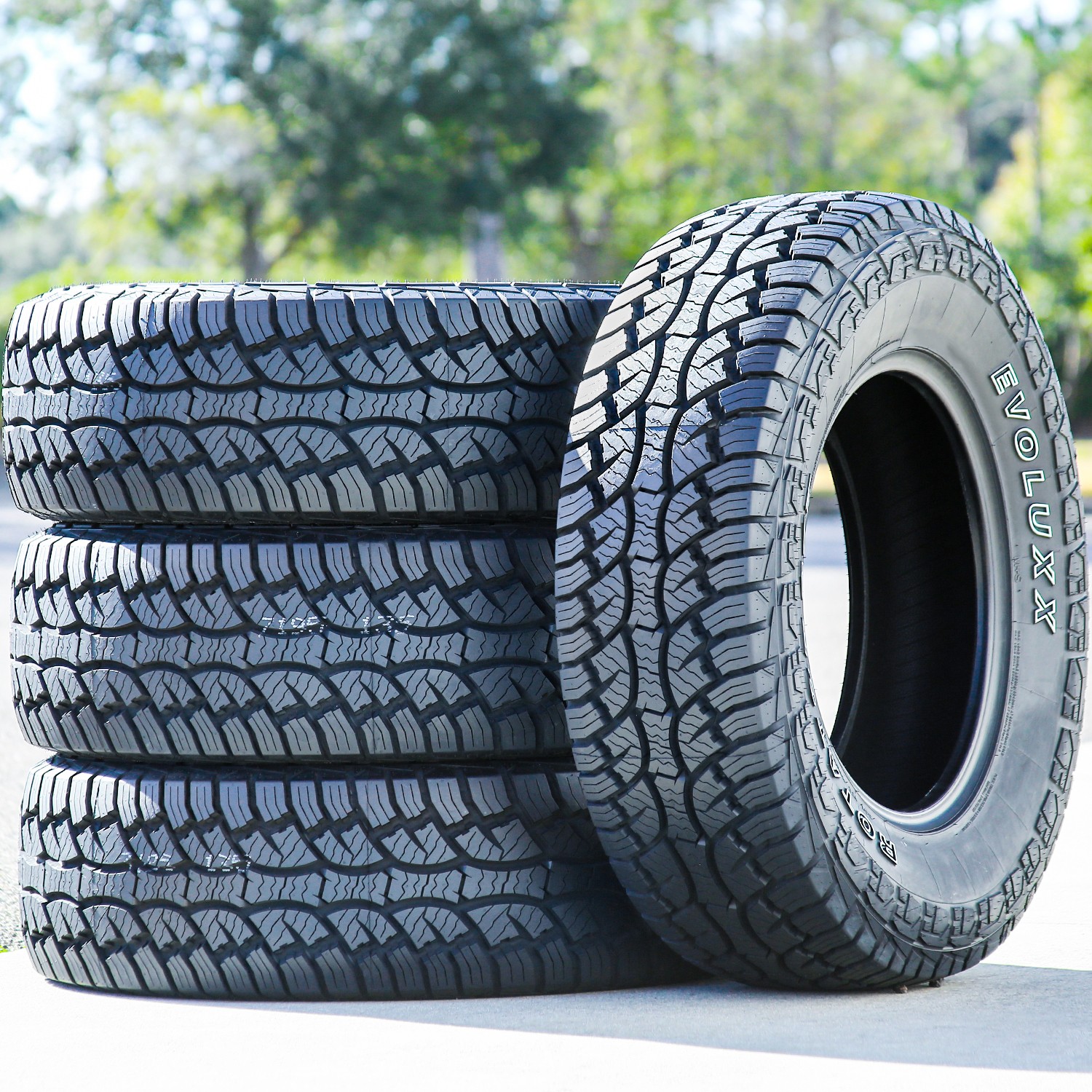 2 Tires 255/70R18 Evoluxx Rotator A/T AT All Terrain 113S