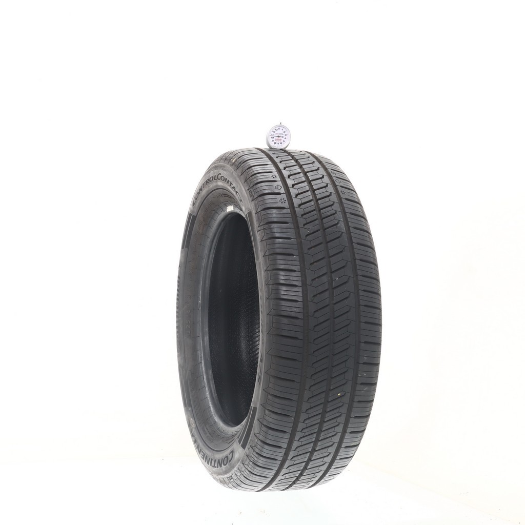Set of (4) Used 225/60R17 Continental ControlContact Tour M A/S EV – 9.5-10.5/32