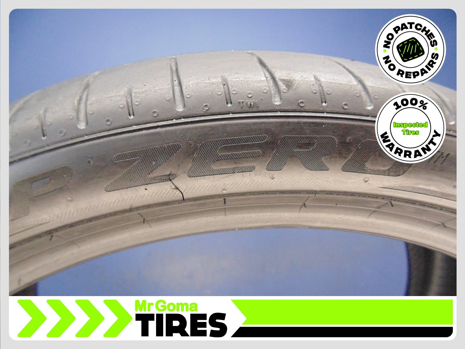 2 PIRELLI P ZERO PZ4 II 275/35R22 USED TIRES 6.6/32 TREAD NO PATCH PZERO 2753522