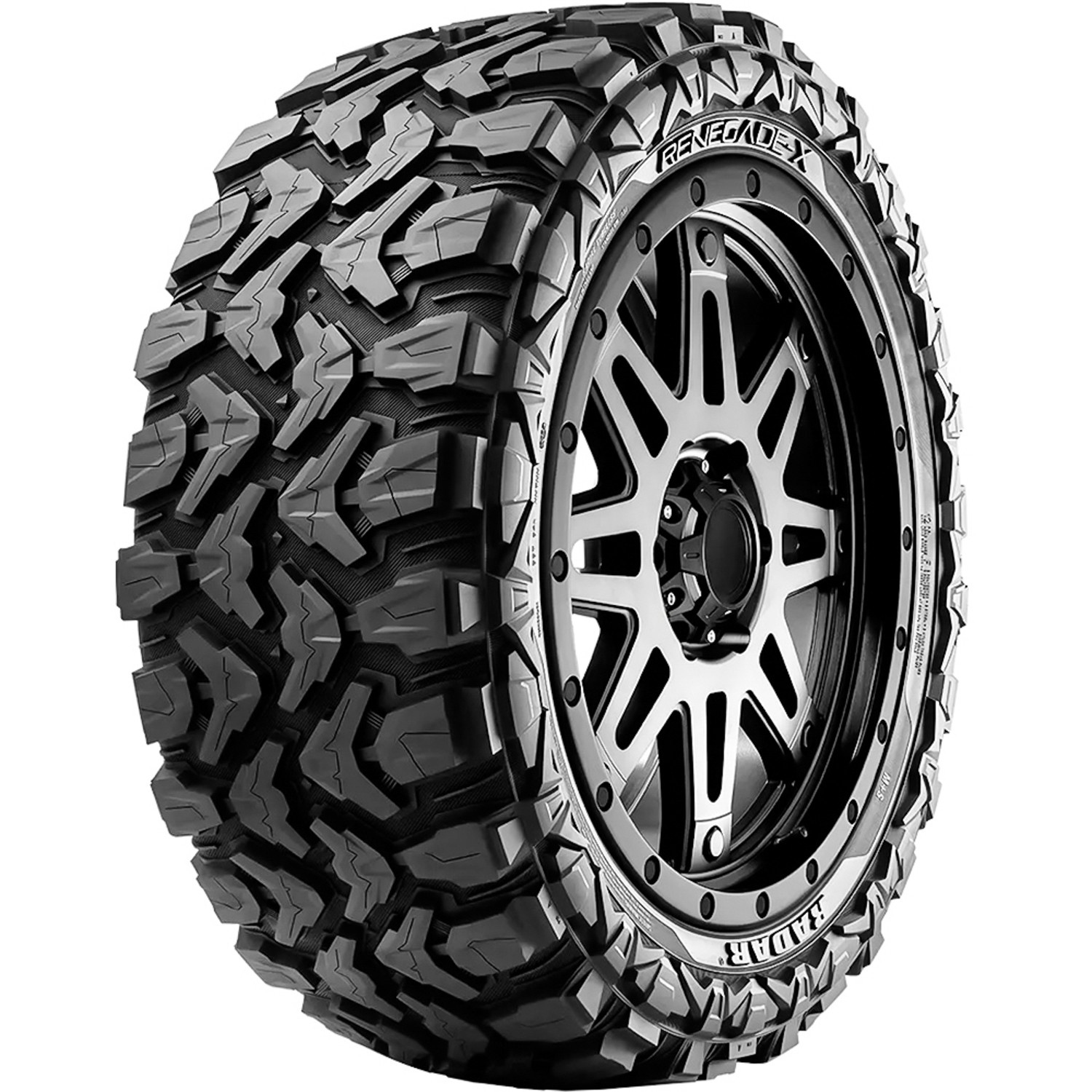 Tire Radar Renegade-X LT 33X12.50R18 Load E 10 Ply XT X/T Extreme Terrain