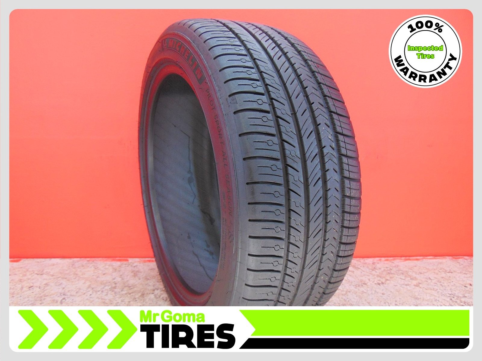 1 MICHELIN PILOT SPORT A/S 4 XL 255/45ZR19 USED TIRE 8.7/32 TREAD 104Y 2554519