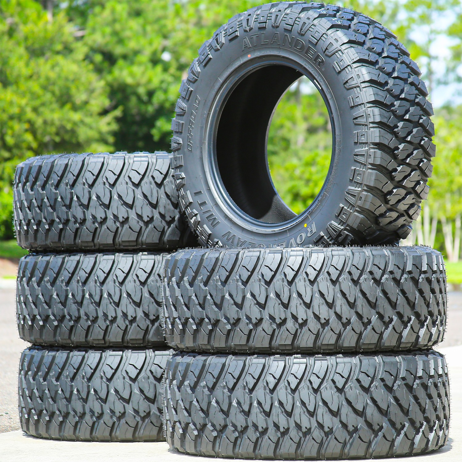 4 Tires Atlander Roverclaw M/T I LT 305/70R16 Load E 10 Ply MT Mud