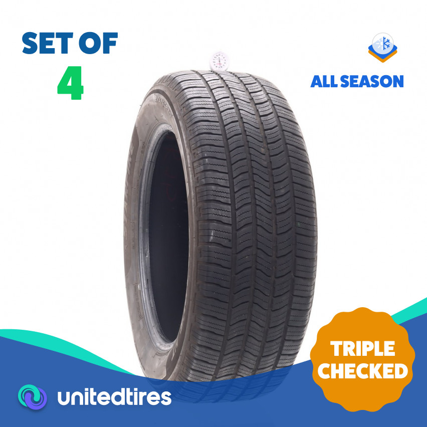 Set of (4) Used 275/55R20 Starfire Solarus HT 117H – 6.5-8.5/32 (17RLA)