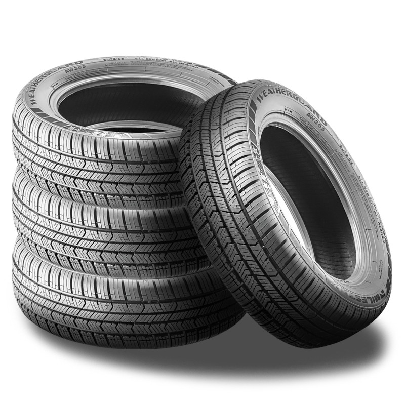 4 Milestar Weatherguard AW365 235/65R17 108H All Season+ Snow Traction+ 50K Mile