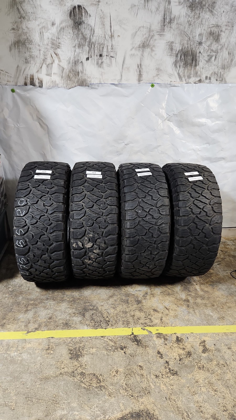 Set of 4 – 275/55R20 Kenda Klever R/T – Used Tires