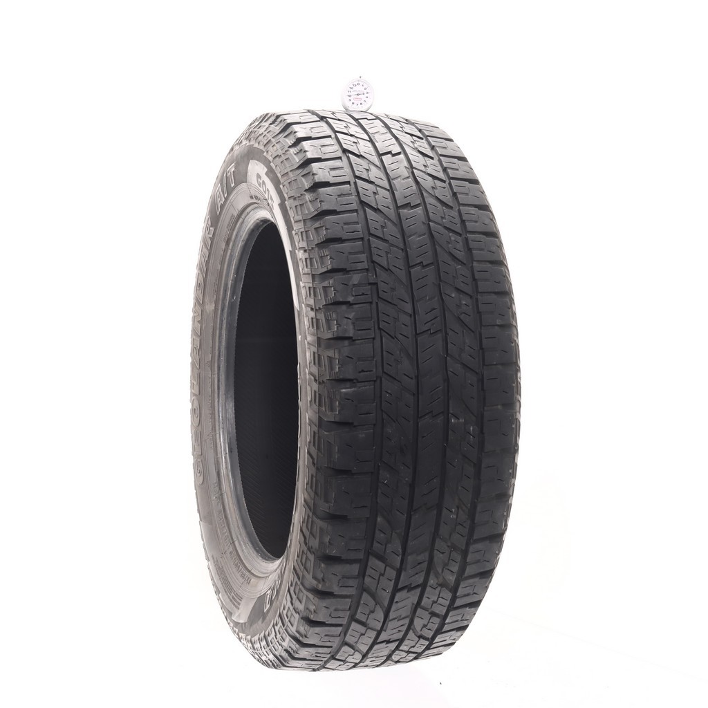 Set of (4) Used LT 285/60R20 Yokohama Geolandar A/T G015 125/122S – 9-10.5/32