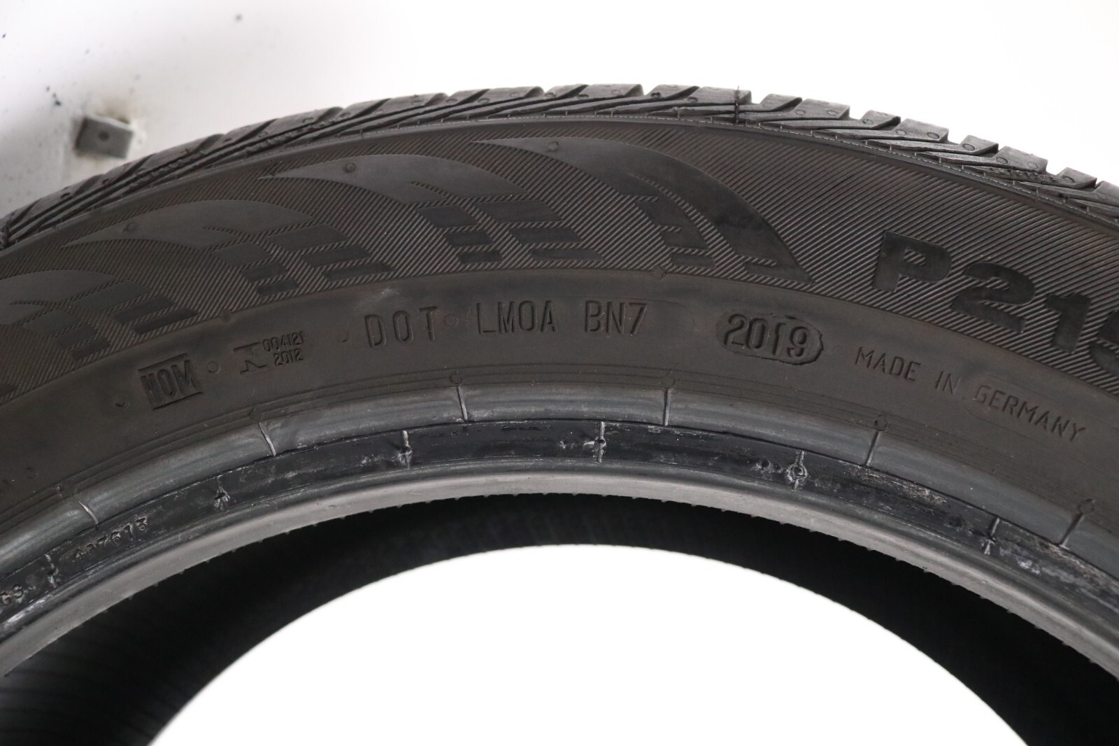 Set of 4 Used 215/55R18 Continental ContiProContact – 94H – 8-9/32