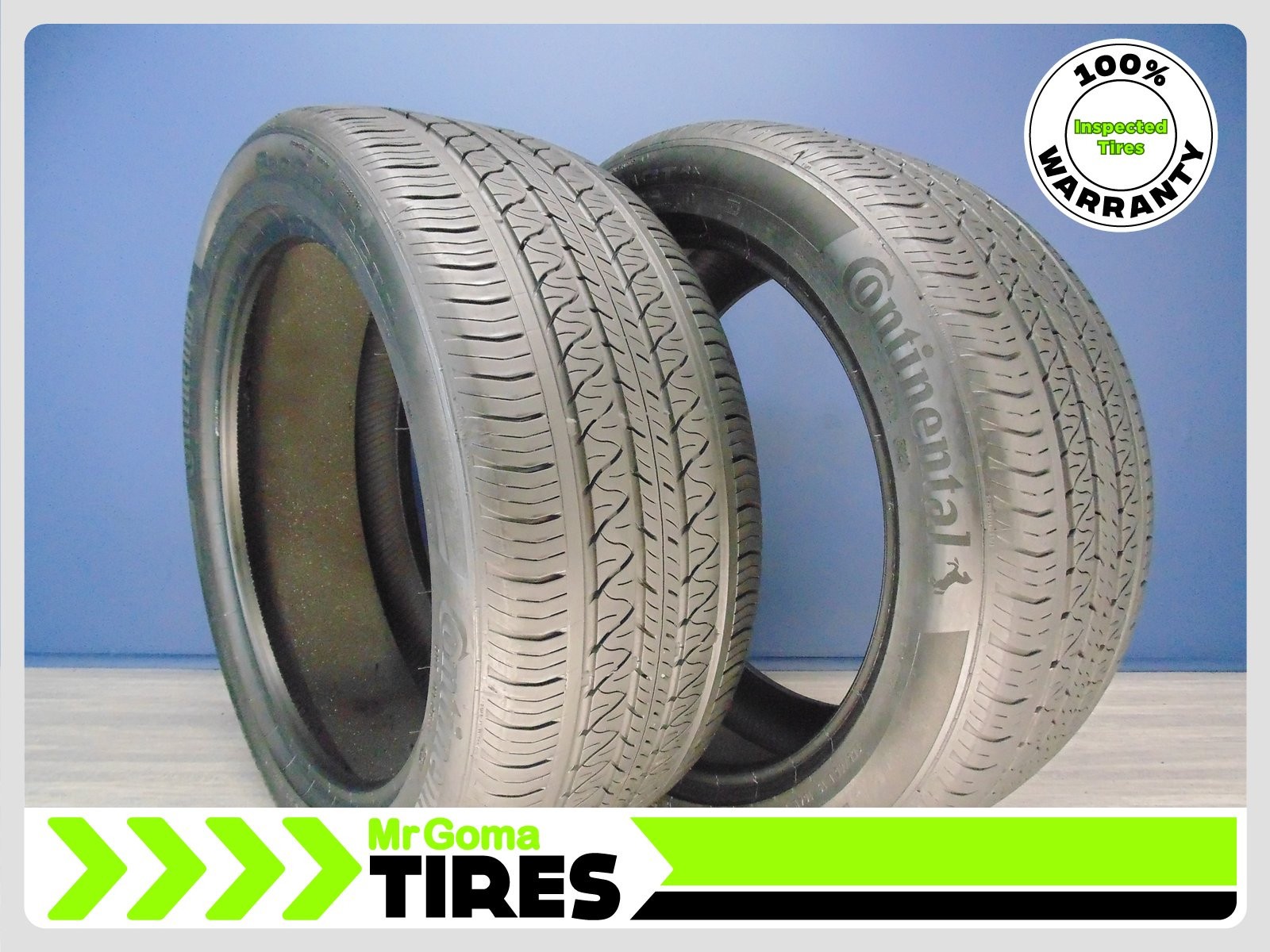2 CONTINENTAL PROCONTACT RX T2 XL 255/45R19 USED TIRES 6.7/32 TREAD 2554519