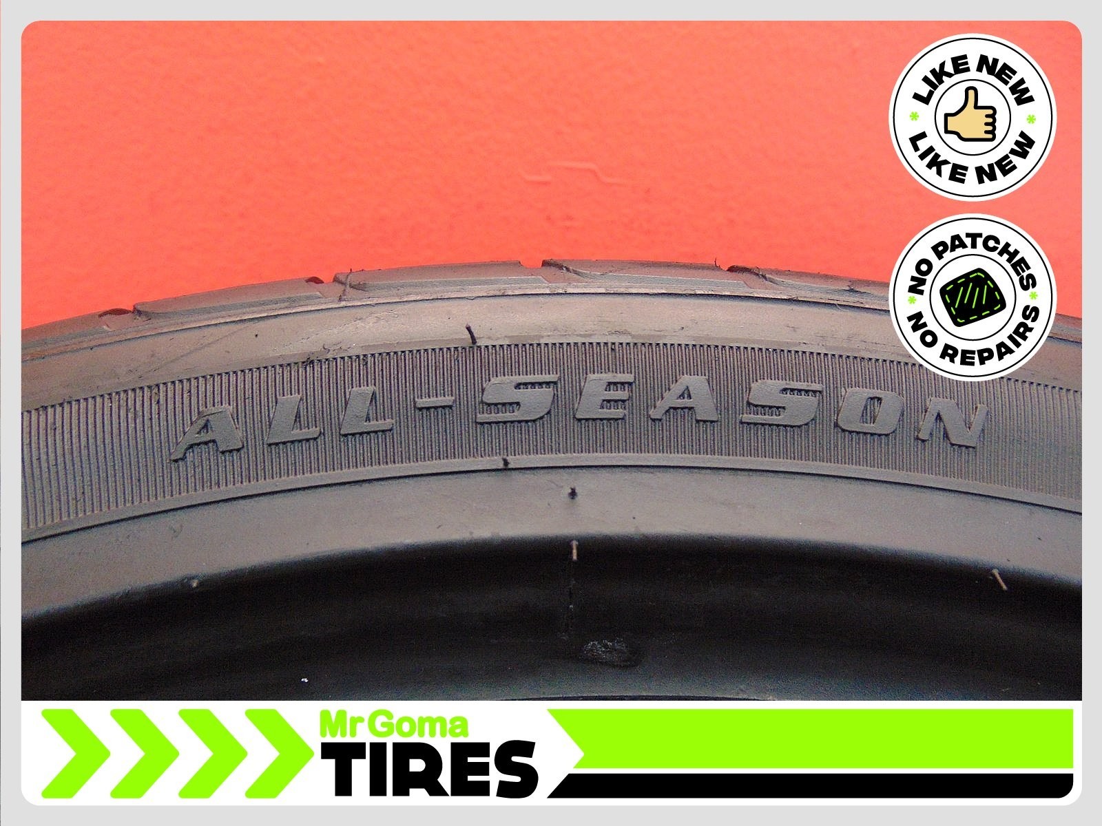1 GOODYEAR EAGLE F1 ASYMMETRIC A/S XL 265/35R20 99W Tread 9.0/32