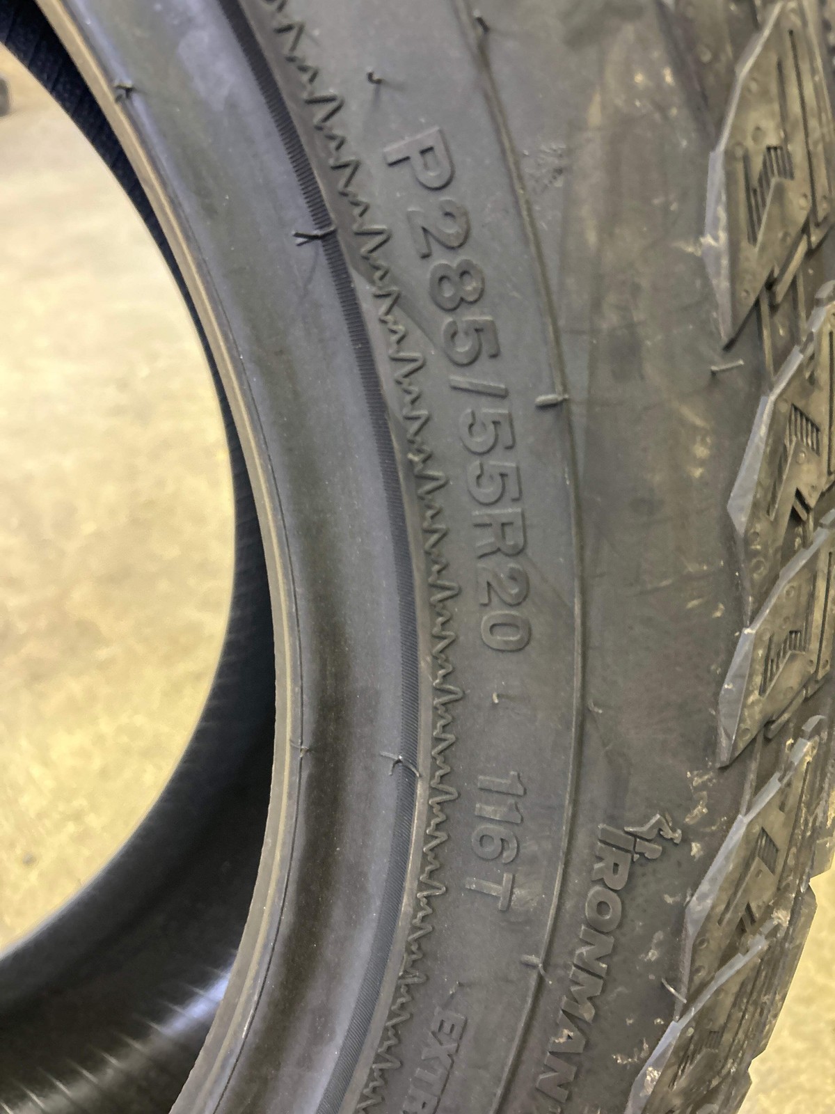 IRONMAN ALL COUNTRY AT-X BSW P 285 55 20 116T XL ALL TERRAIN TIRE 98978
