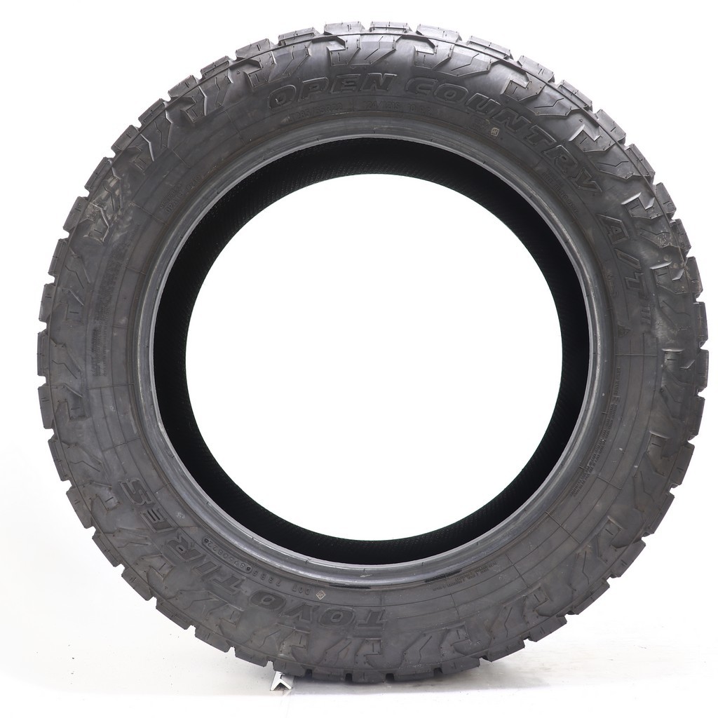 Driven Once LT 285/55R22 Toyo Open Country A/T III 124/121S – 16.5/32
