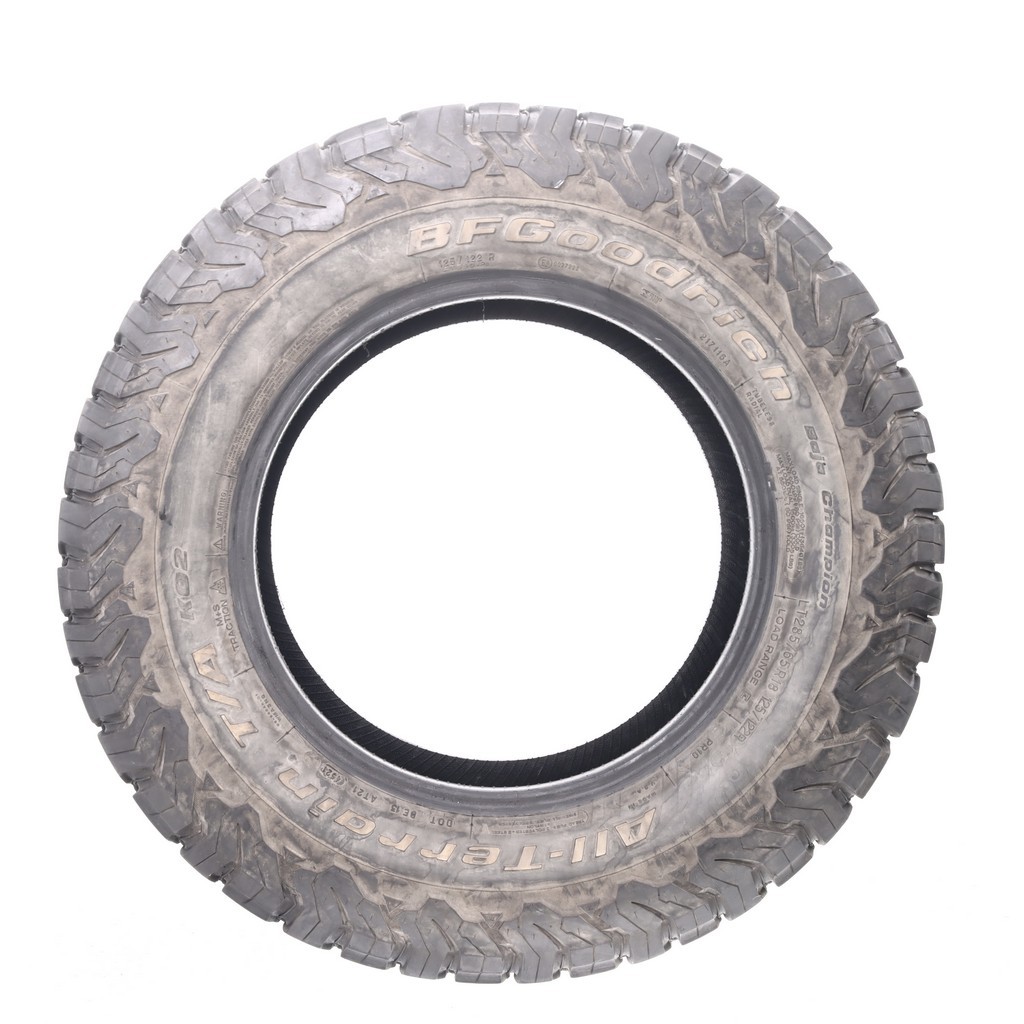 Set of (4) Used LT 285/65R18 BFGoodrich All-Terrain T/A KO2 – 9.5-10.5/32