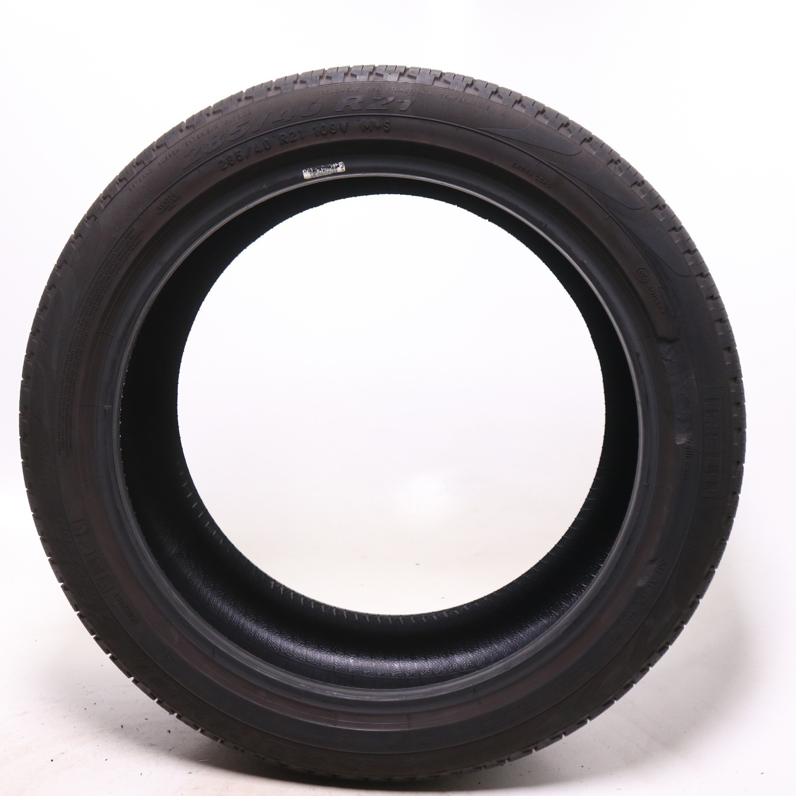 Set of 2 Used 285/40R21 Pirelli Scorpion Verde NO – 109V – 8.5/32