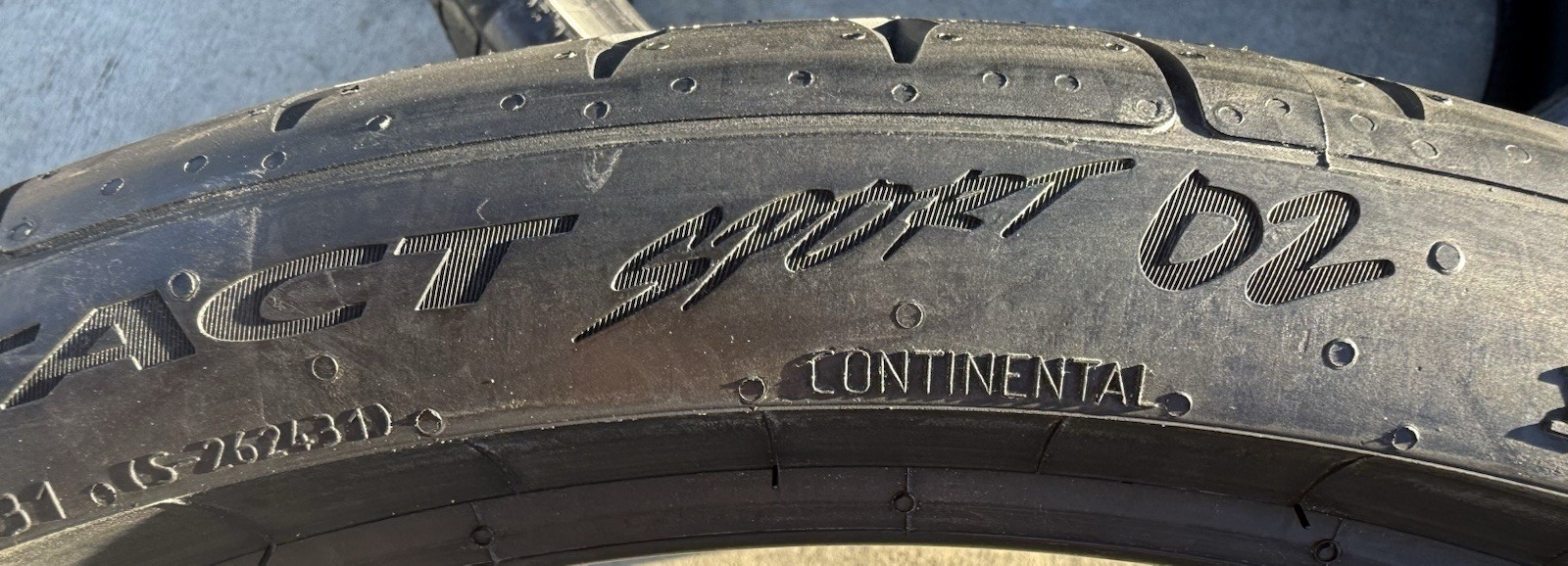 Set of TWO BRAND NEW 245/30ZR20 90Y Continental ExtremeContact Sport 02 Tires