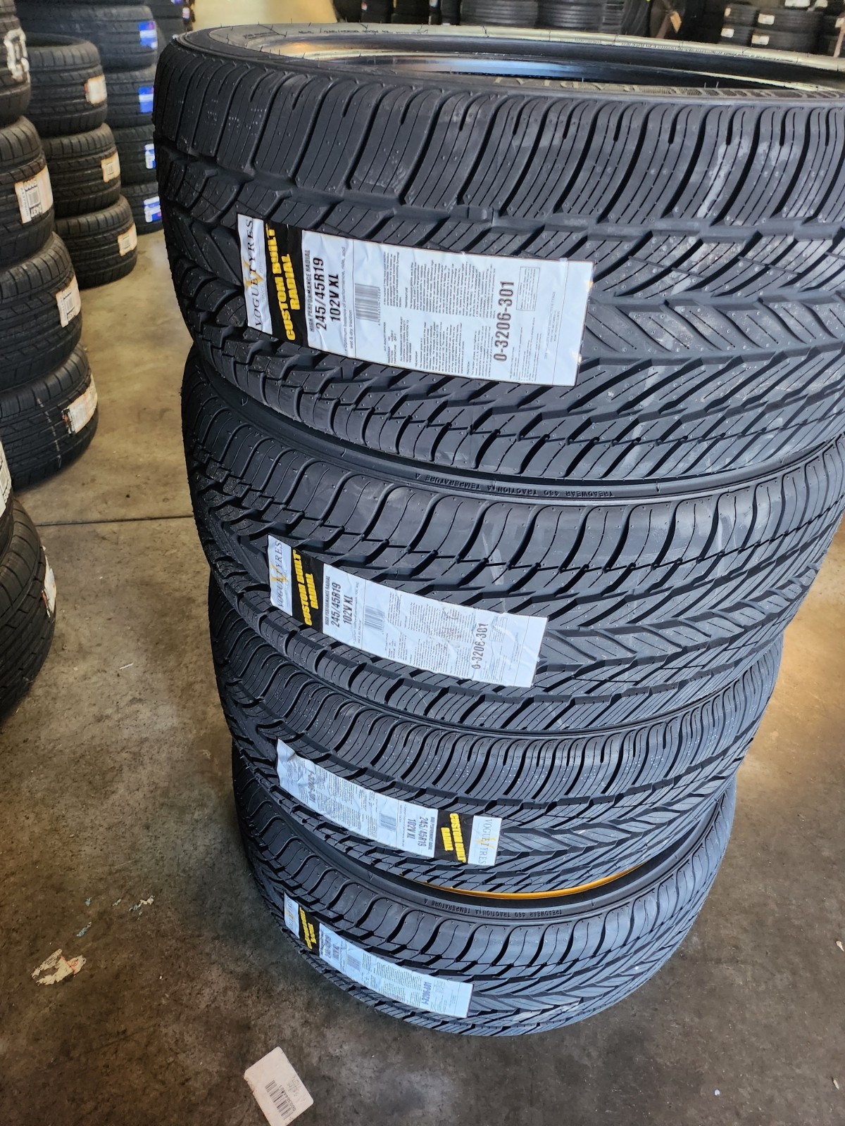 Vogue Custom Built Radial VIII 235/55R17 Tire