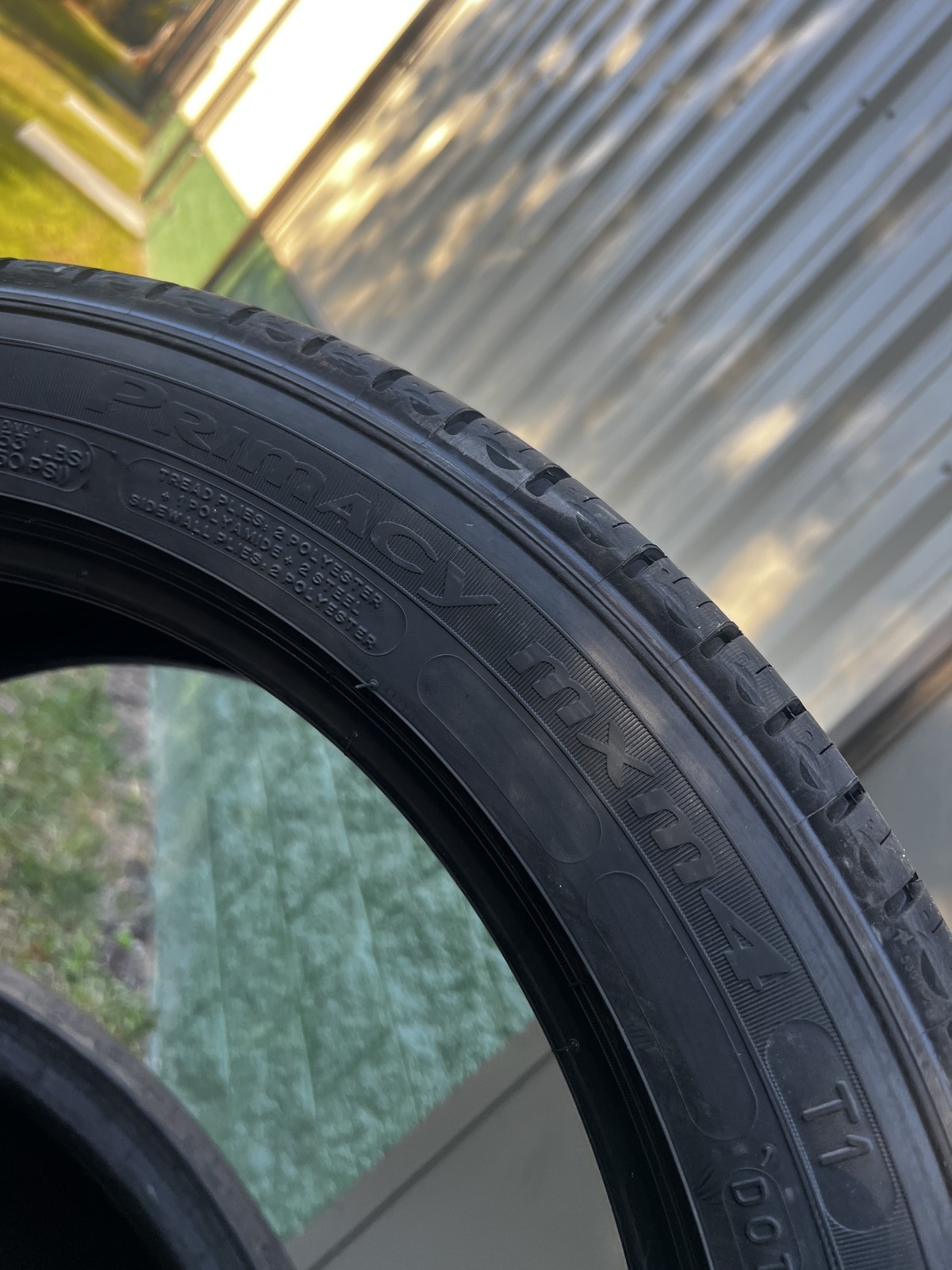 Set Of 2 New Michelin Primacy MXM4 T1 Acoustic 235/45R18 98W DOT.3525 8.5/32