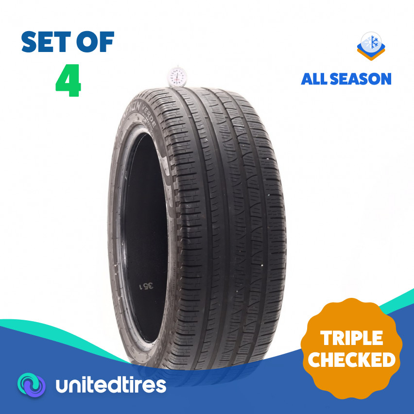 Set of (4) Used 255/45R20 Pirelli Scorpion Verde AO 101H – 7-8/32