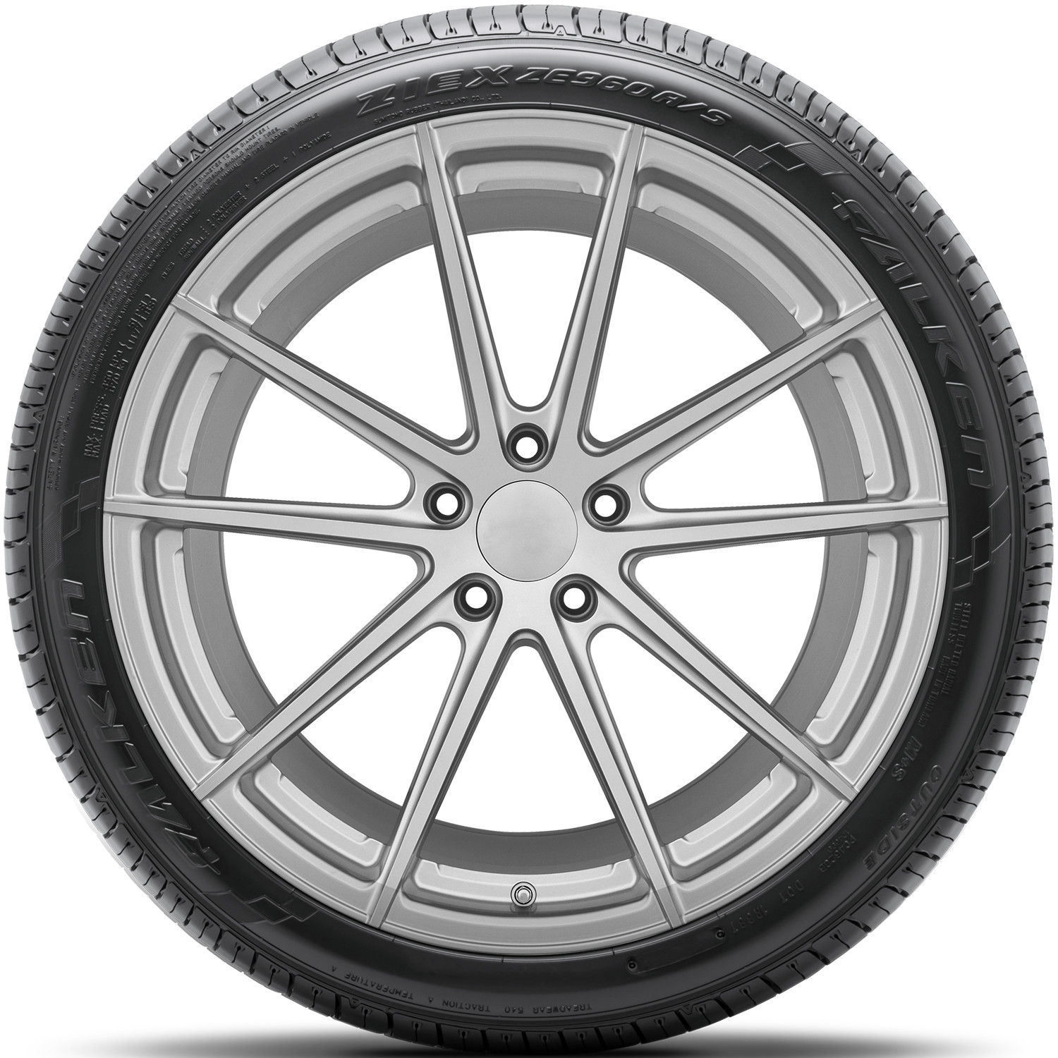 2 Tires Falken Ziex ZE960 A/S 215/45R18 93W XL AS Performance