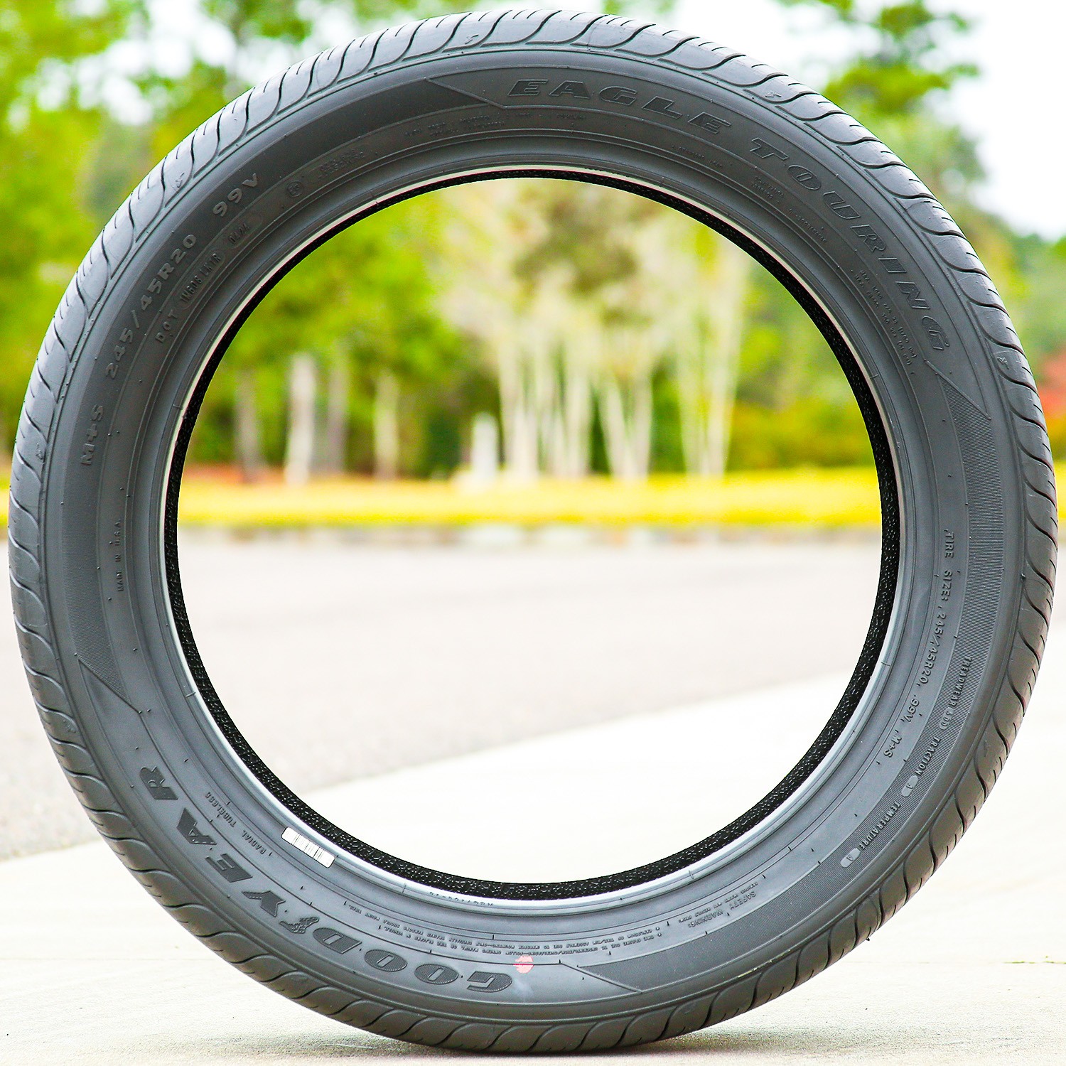 2 Tires Goodyear Eagle Touring 245/45R20 99V AS A/S All Season