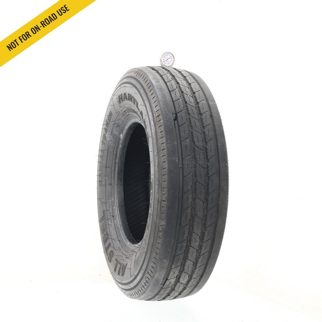 Set of (2) Used ST 235/80R16 Hartland All steel radial trailer 129/125N – 9/32