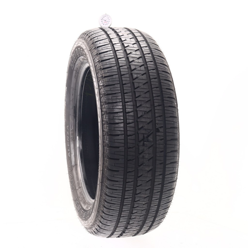 Set of (4) Used 275/55R20 Bridgestone Dueler H/L Alenza 111S – 9.5-11/32