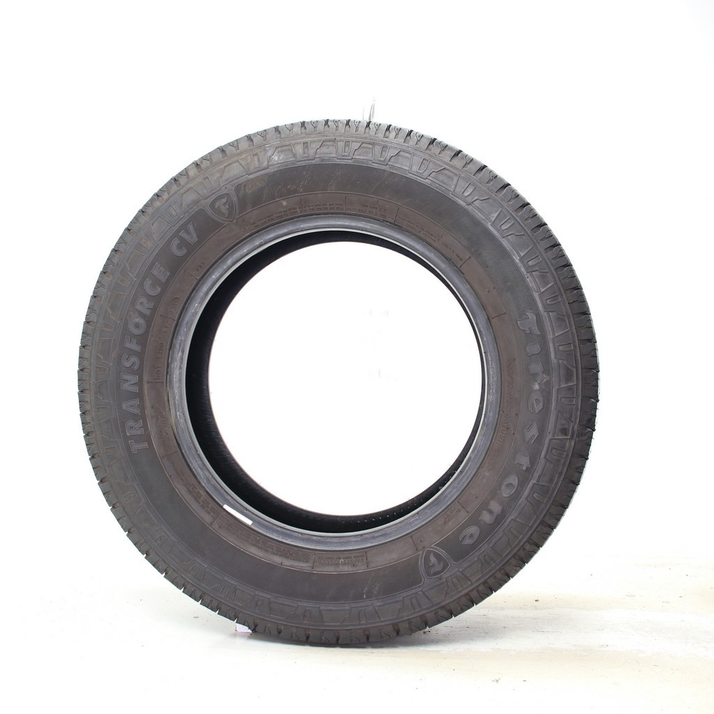 Set of (4) Used 235/65R16C Firestone Transforce CV 121/119R – 6-7.5/32
