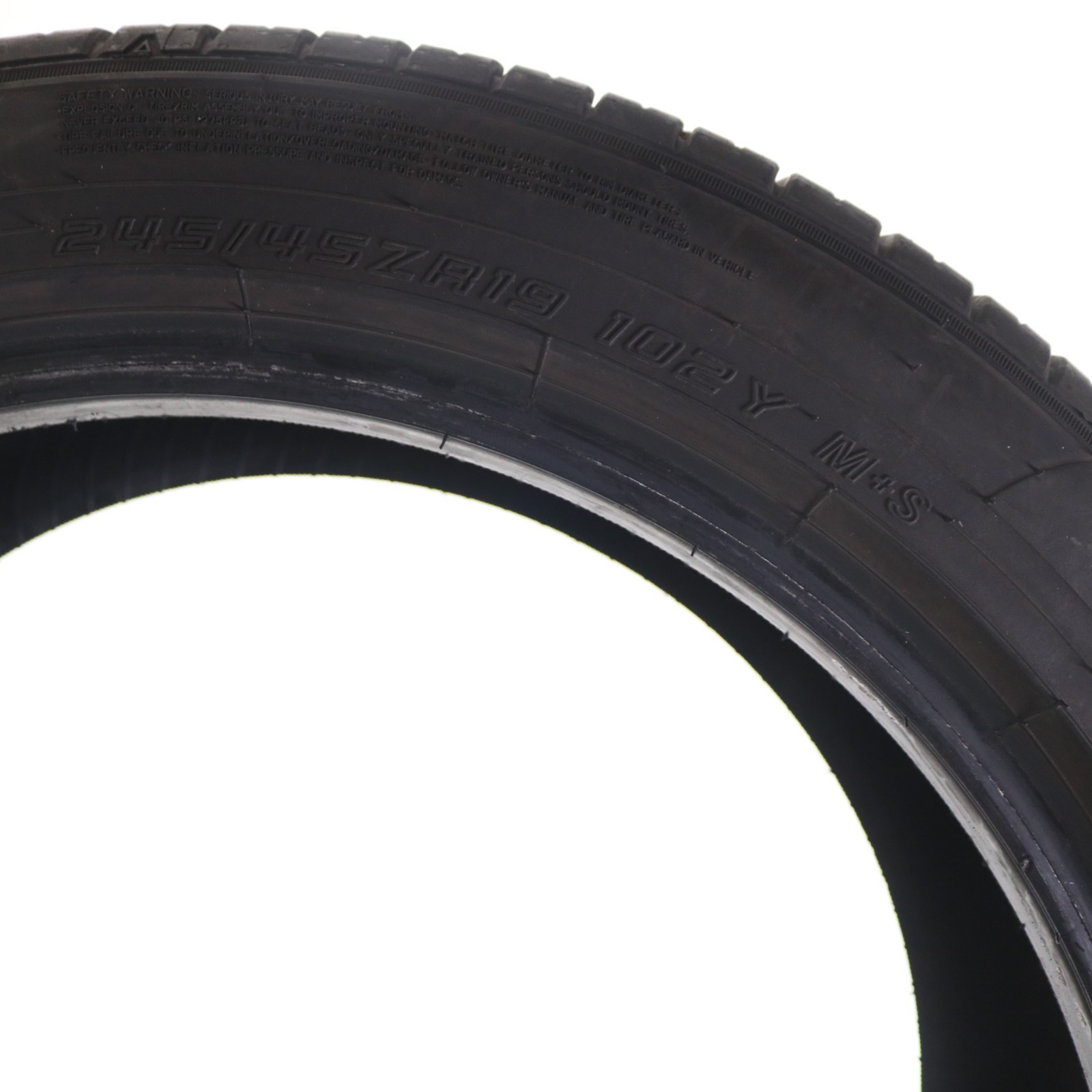 Used 245/45ZR19 Falken Pro G6 Sport A/S – 102Y – 6/32 No Repairs