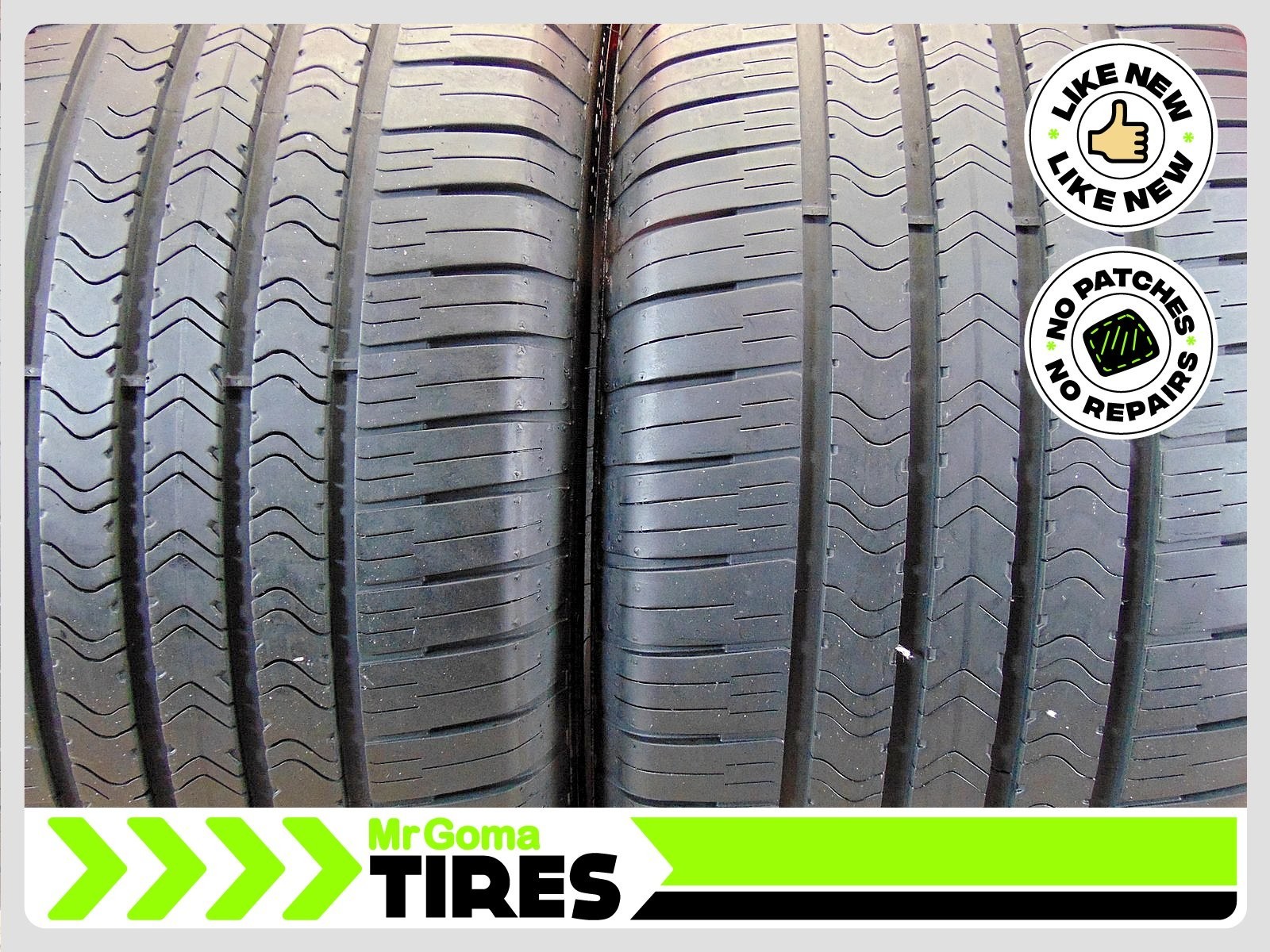 2 GOODYEAR EAGLE SPORT A/S MOE RFT XL 285/40R20 USED TIRES 7.3/32 TREAD 2854020