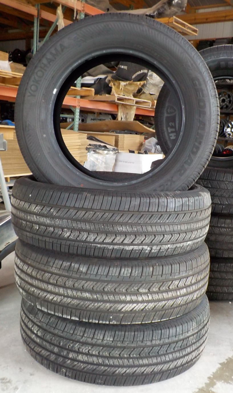 Set of 4 New Take Off Yokohama Geolandar 265/60R20 112H Tires DOT 0326 14/32″