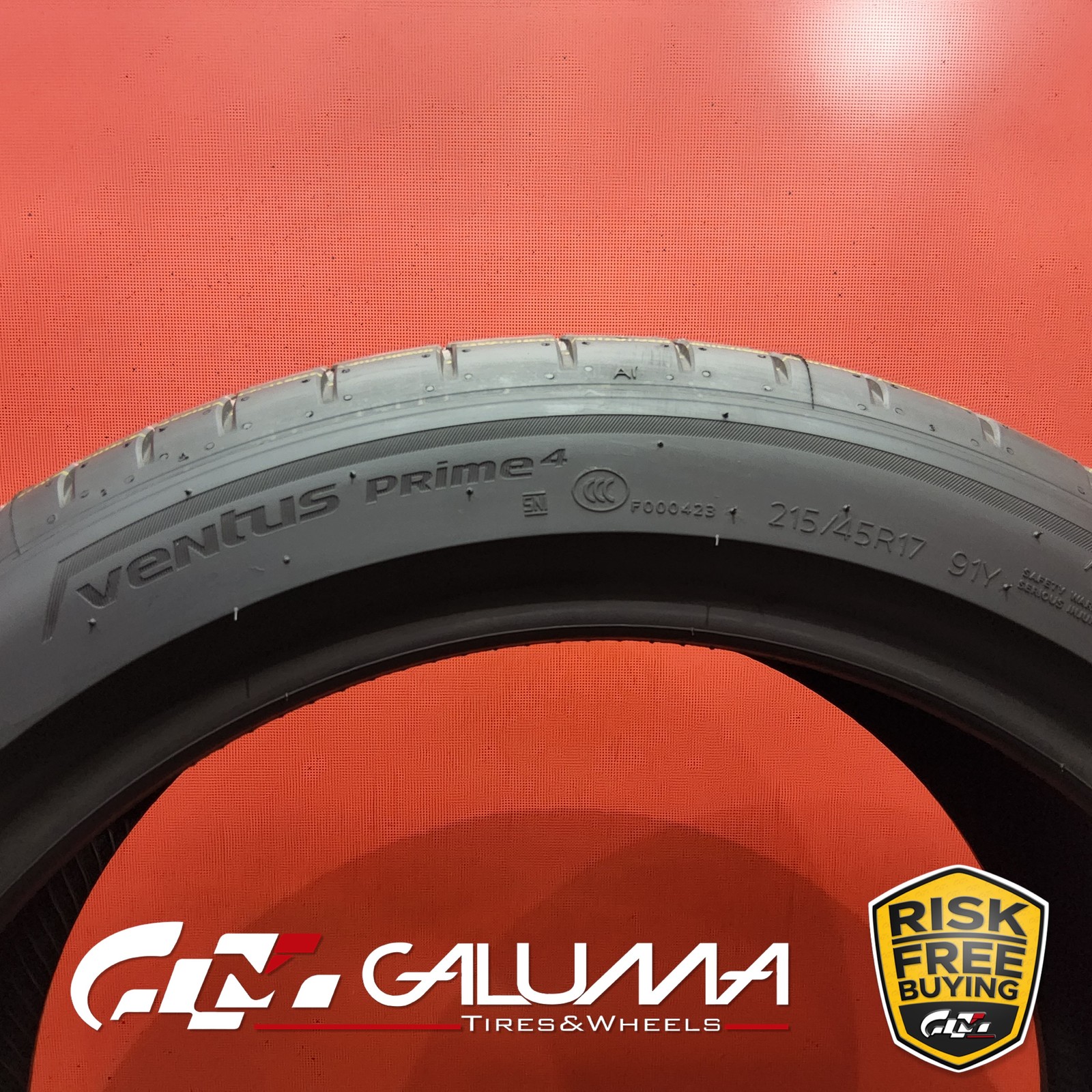 Set of 2 Tires BrandNEW Hankook Ventus Prime4 215/45/17 R17 2154517 91Y #95761