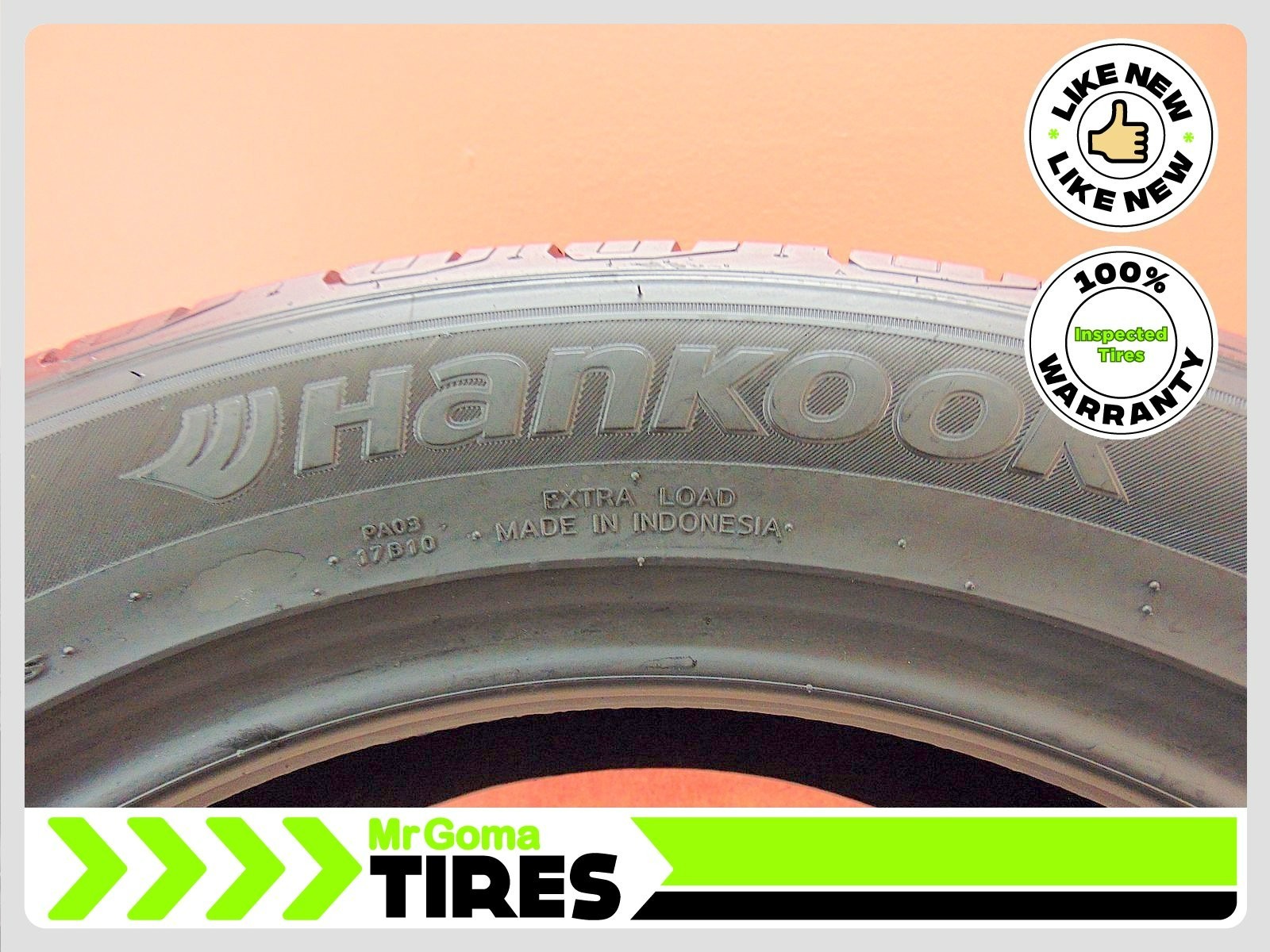 1 HANKOOK MAVIS TRACTION CONTROL XL 235/55R19 USED TIRE 105V 9.6/32 Tread