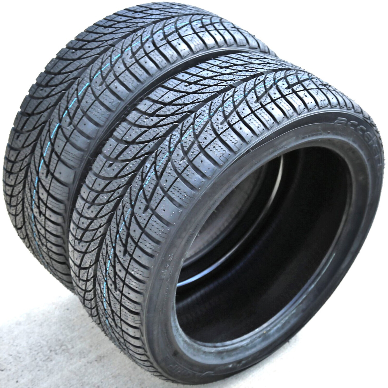2 Tires Accelera X-Grip Steel Belted 185/65R14 86H Snow Winter