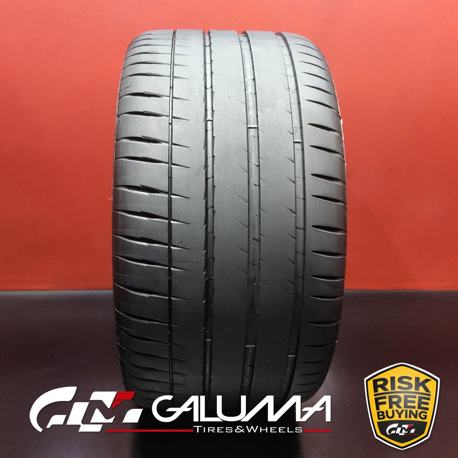 1 Tire LikeNEW Michelin Pilot Sport 4S (ZP) RunFlat 305/30ZR20 No Repairs #95892