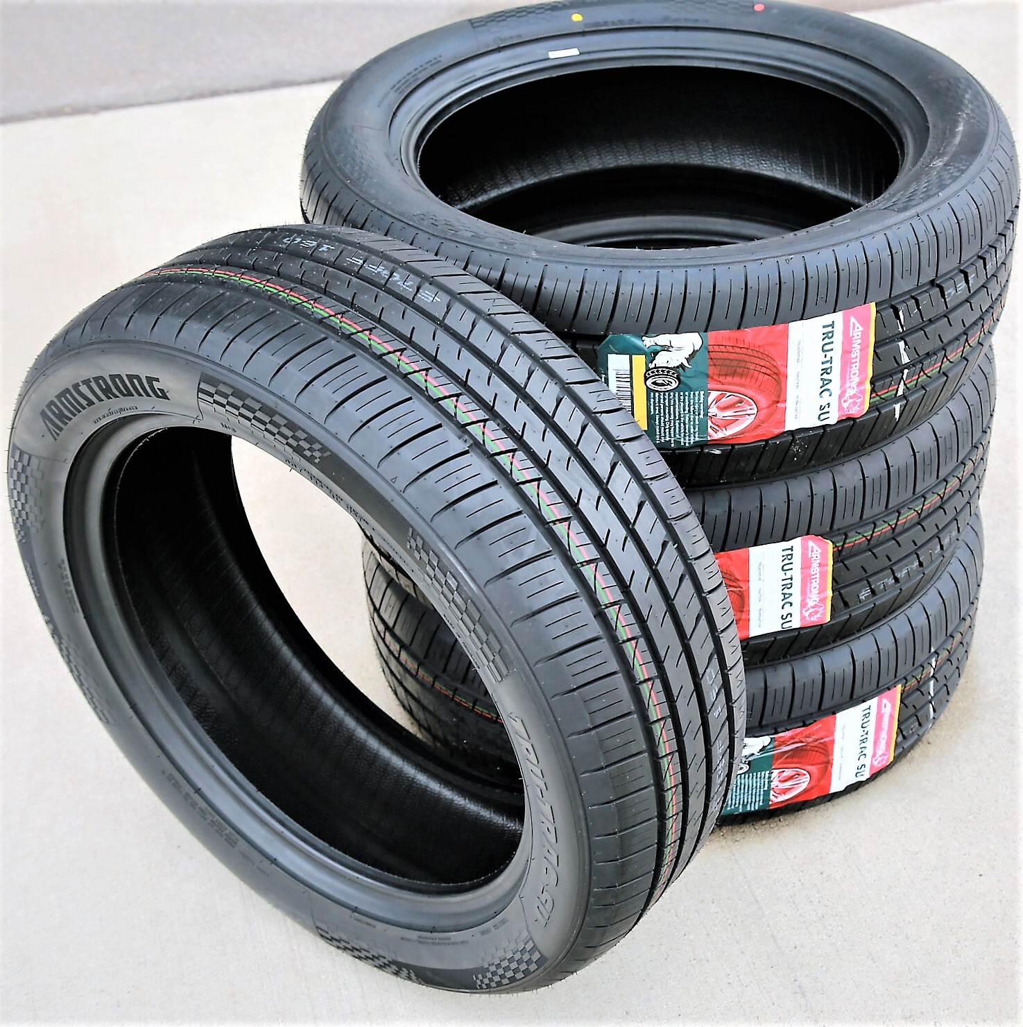 4 Tires Armstrong Tru-Trac SU 235/55R18 104W XL A/S Performance