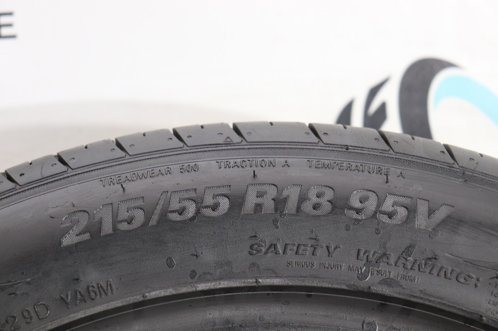 Used 215/55R18 Kumho Ecsta PA31 95V – 9/32”