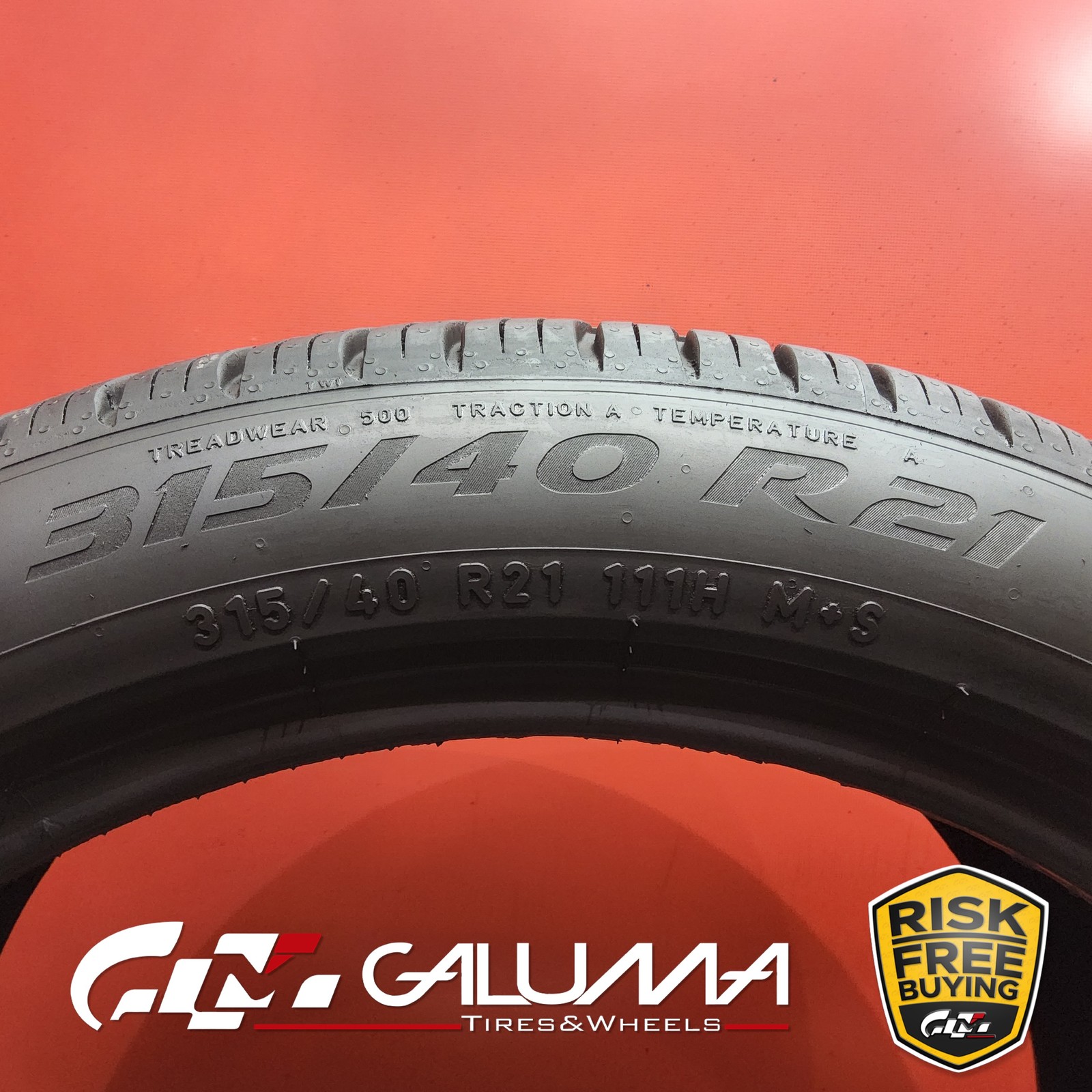 Set of 2 Tires Pirelli Scorpion Zero All season (MO) 315/40R21 315/40/21 #95890