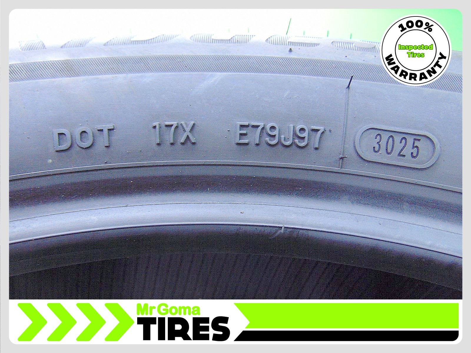 4 235/55R19 USED TIRES BRIDGESTONE TURANZA EL440 8.0/32 TREAD 101H 2355519