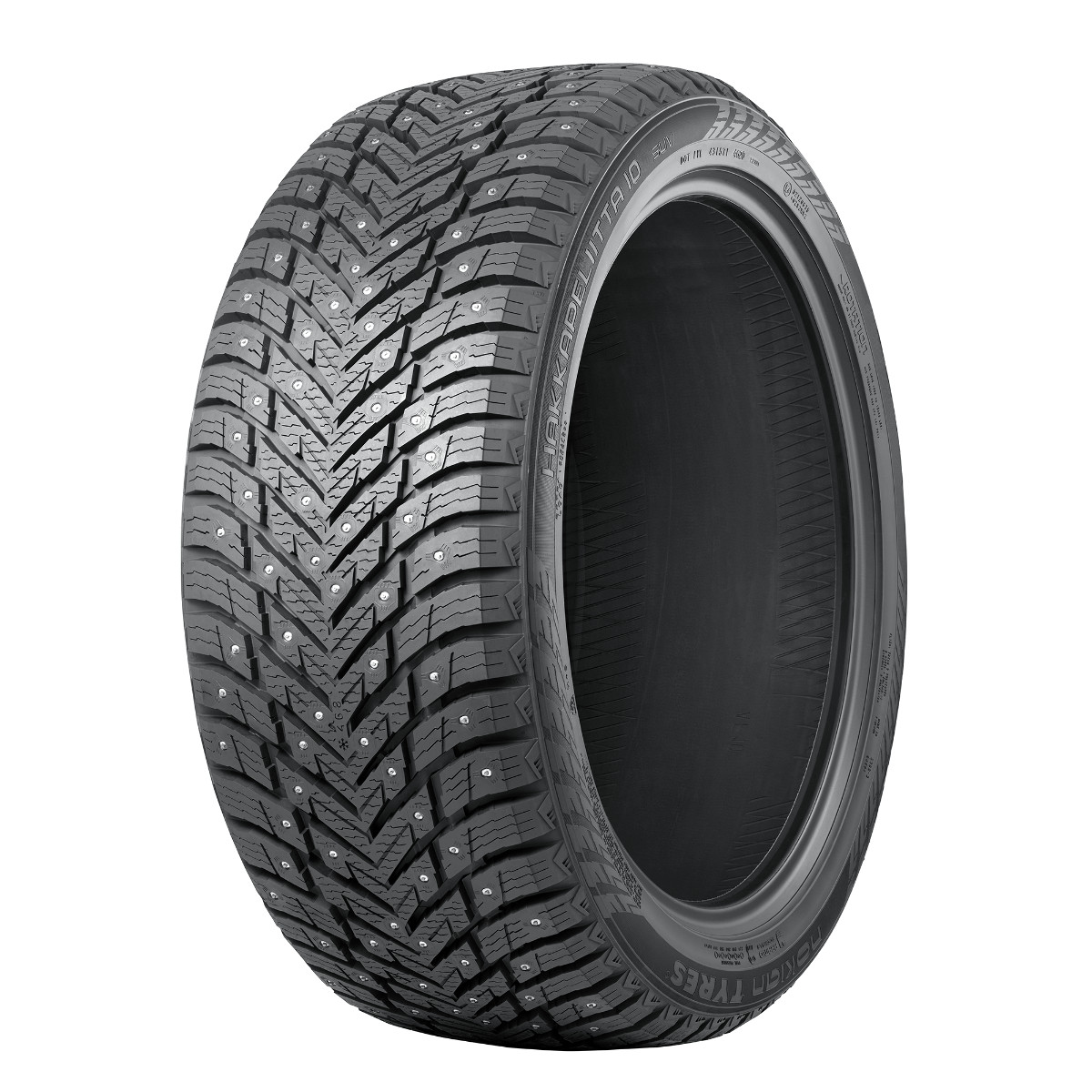 315/35R21 111T XL Nokian Tyres Hakkapeliitta 10 SUV Studded Winter Tire 3153521
