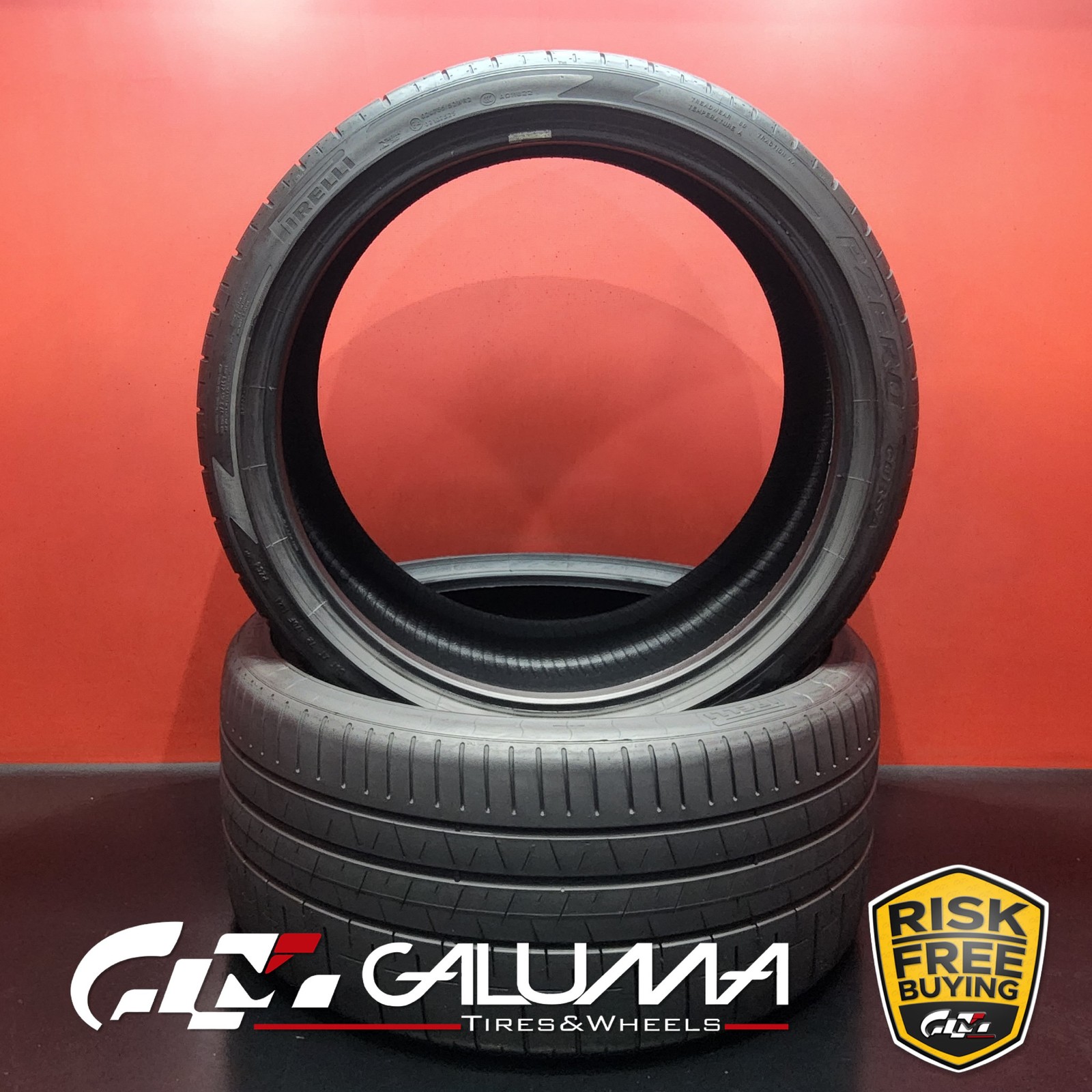 Set of 2 Tires Pirelli P Zero CORSA PZC4 XL 315/30ZR22 315/30/22 No Patch #90205