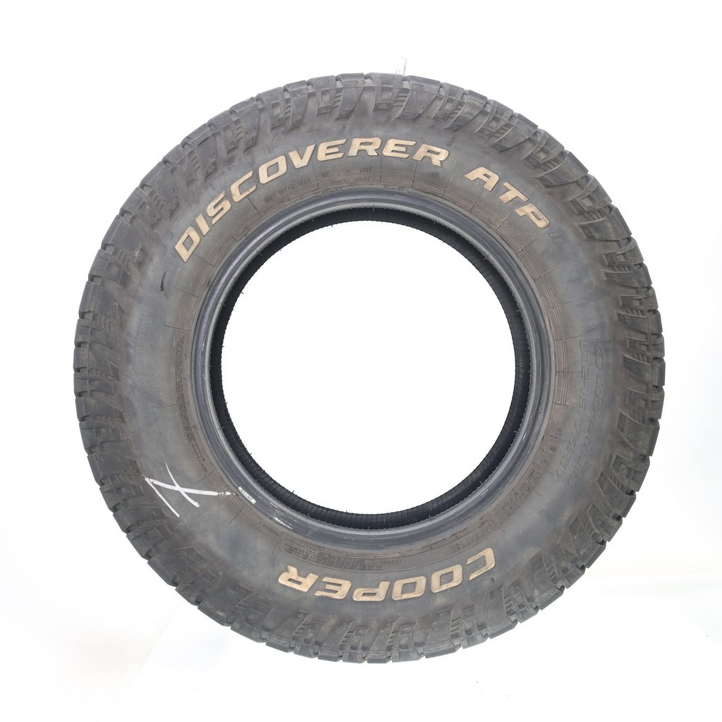 Set of (4) Used LT 245/75R17 Cooper Discoverer ATP II 121/118S – 9.5-10/32