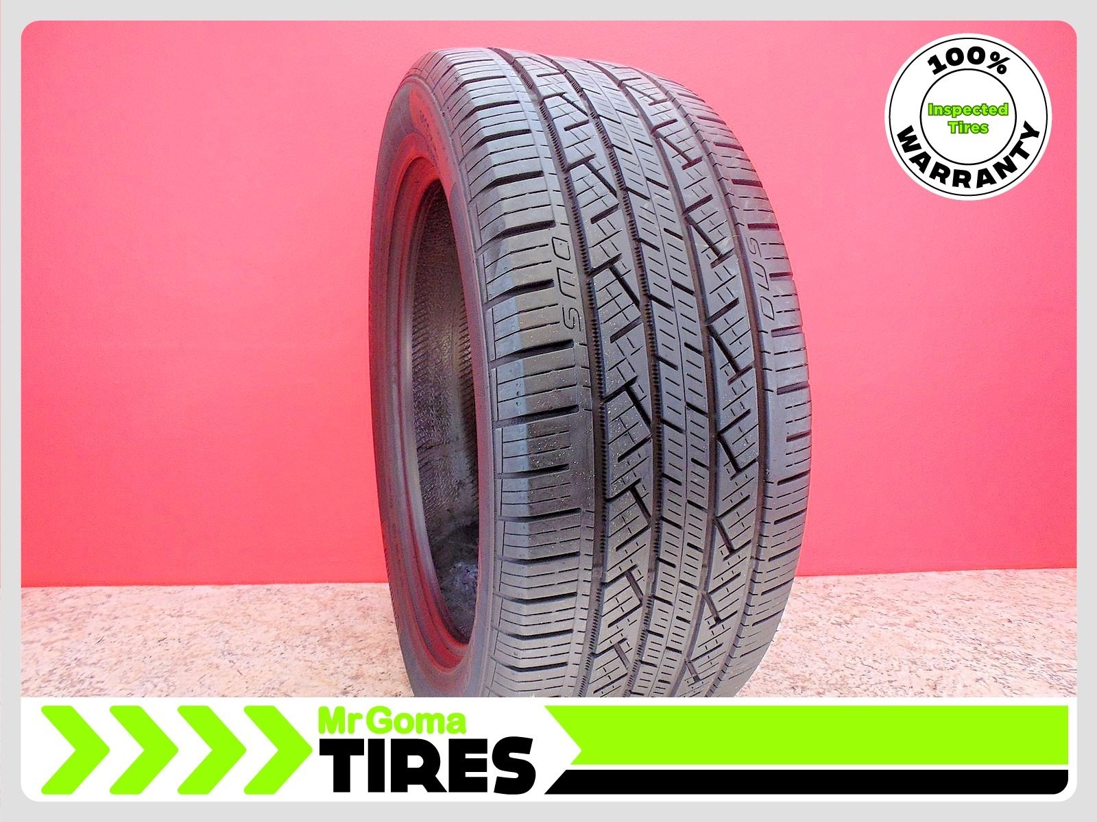 1 CONTINENTAL CROSSCONTACT LX25 ECOPLUS 265/50R20 USED TIRE 7.9/32 TREAD 2655020