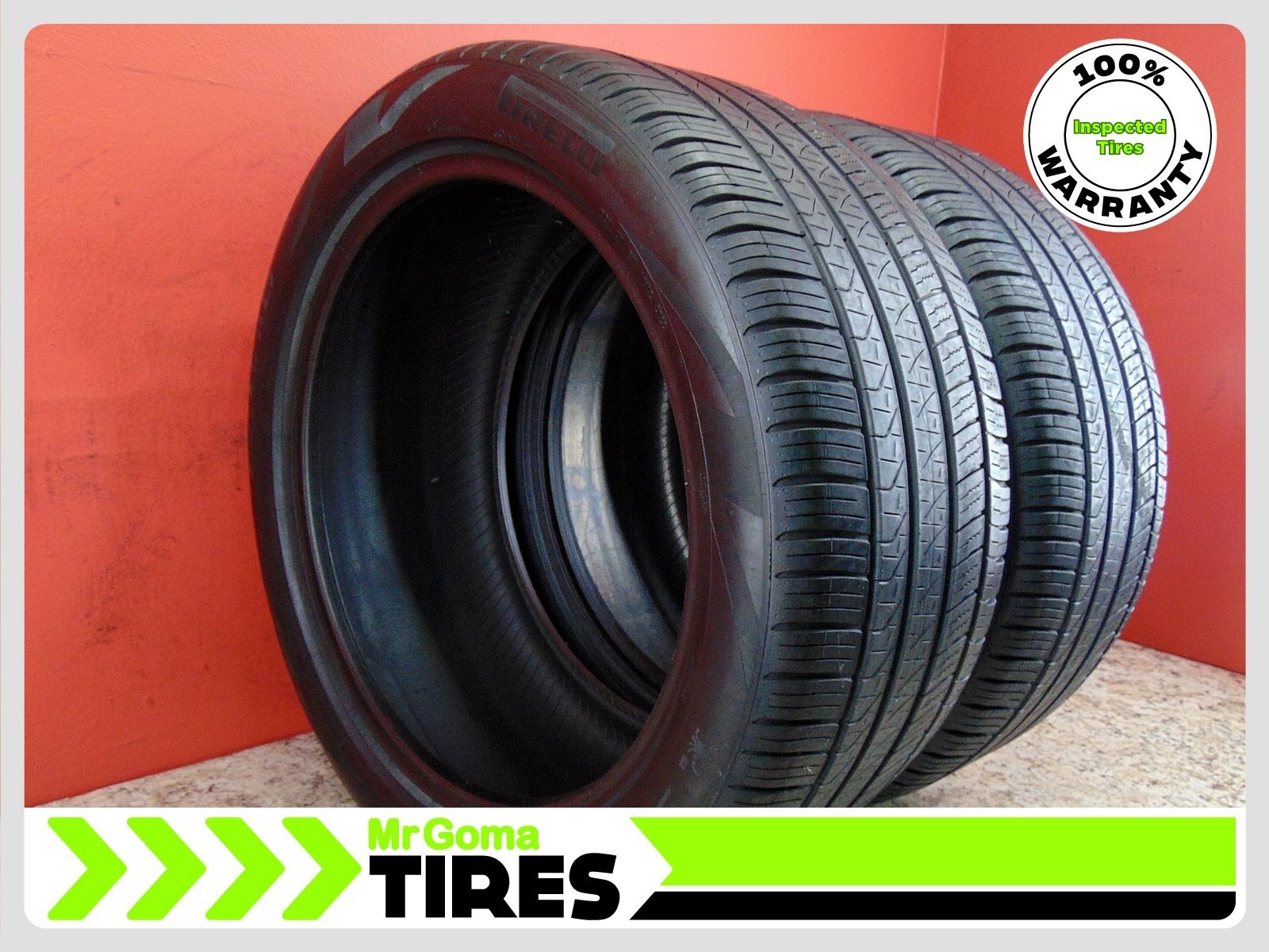 2 PIRELLI SCORPION TM ZERO A/S MO 315/40R21 USED TIRES 71% LIFE 3154021