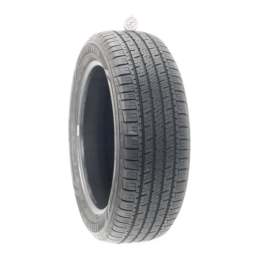 Set of (4) Used 225/55R19 Goodyear Assurance MaxLife 99V – 8-10/32