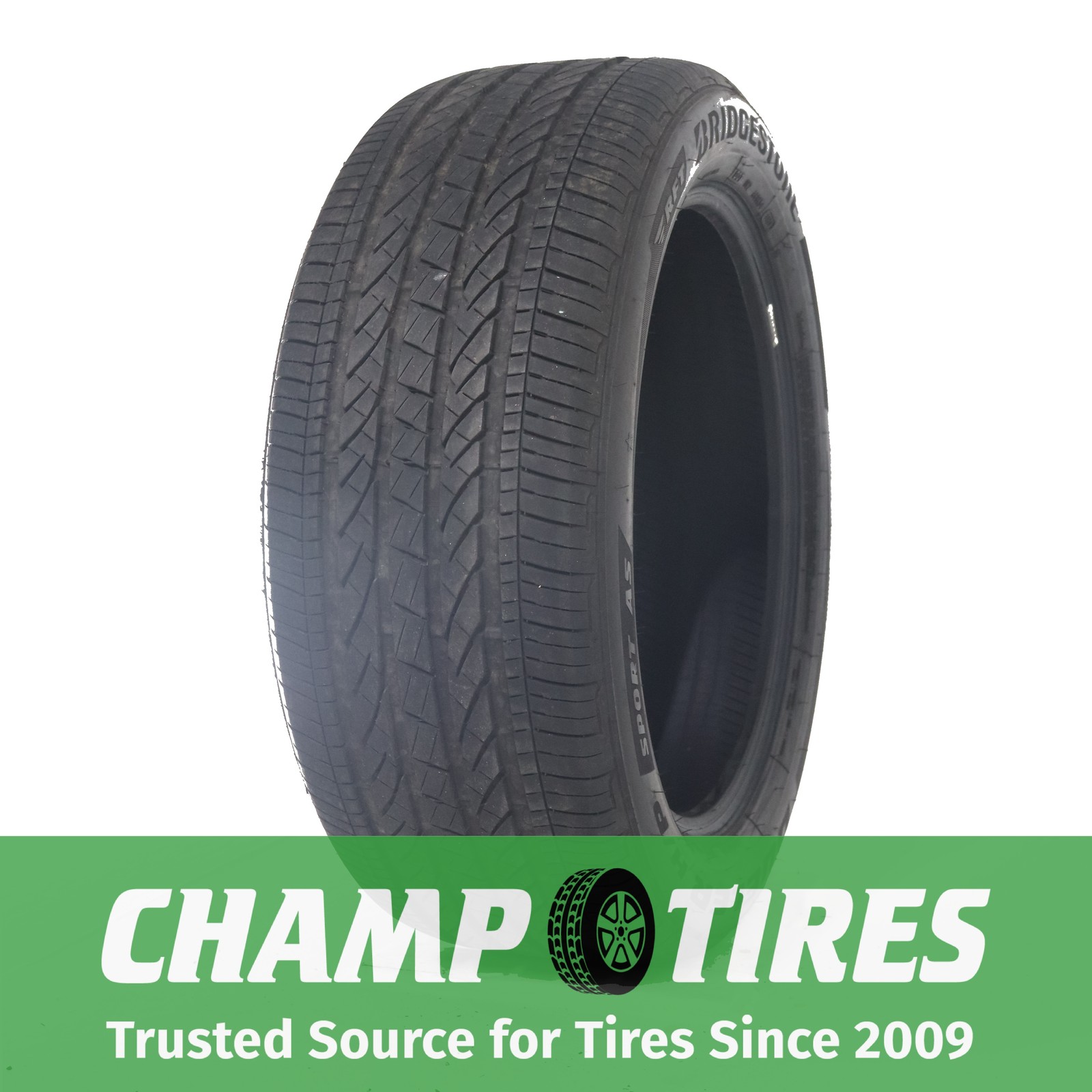 P245/50R19 Bridgestone Dueler H/P Sport AS RFT 105 H Used 7/32nds